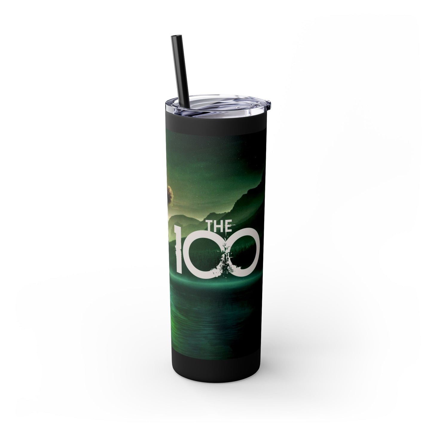 "The 100" Stainless Steel Tumbler - Green