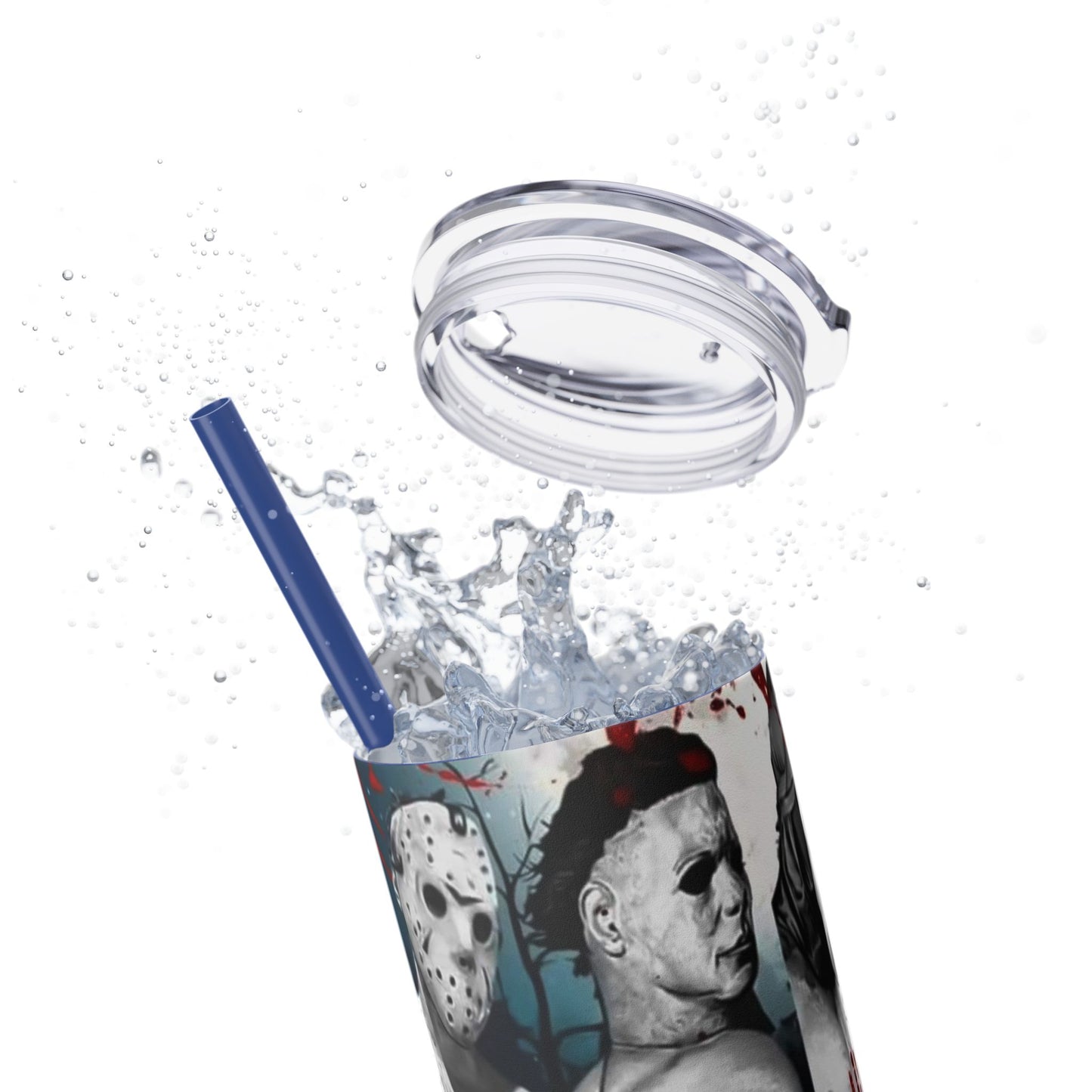I Love Bad Boys Skinny Tumbler