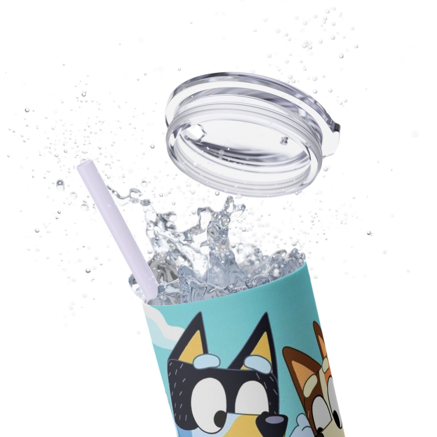 Bluey Beach Day Skinny Tumbler โ 20 oz