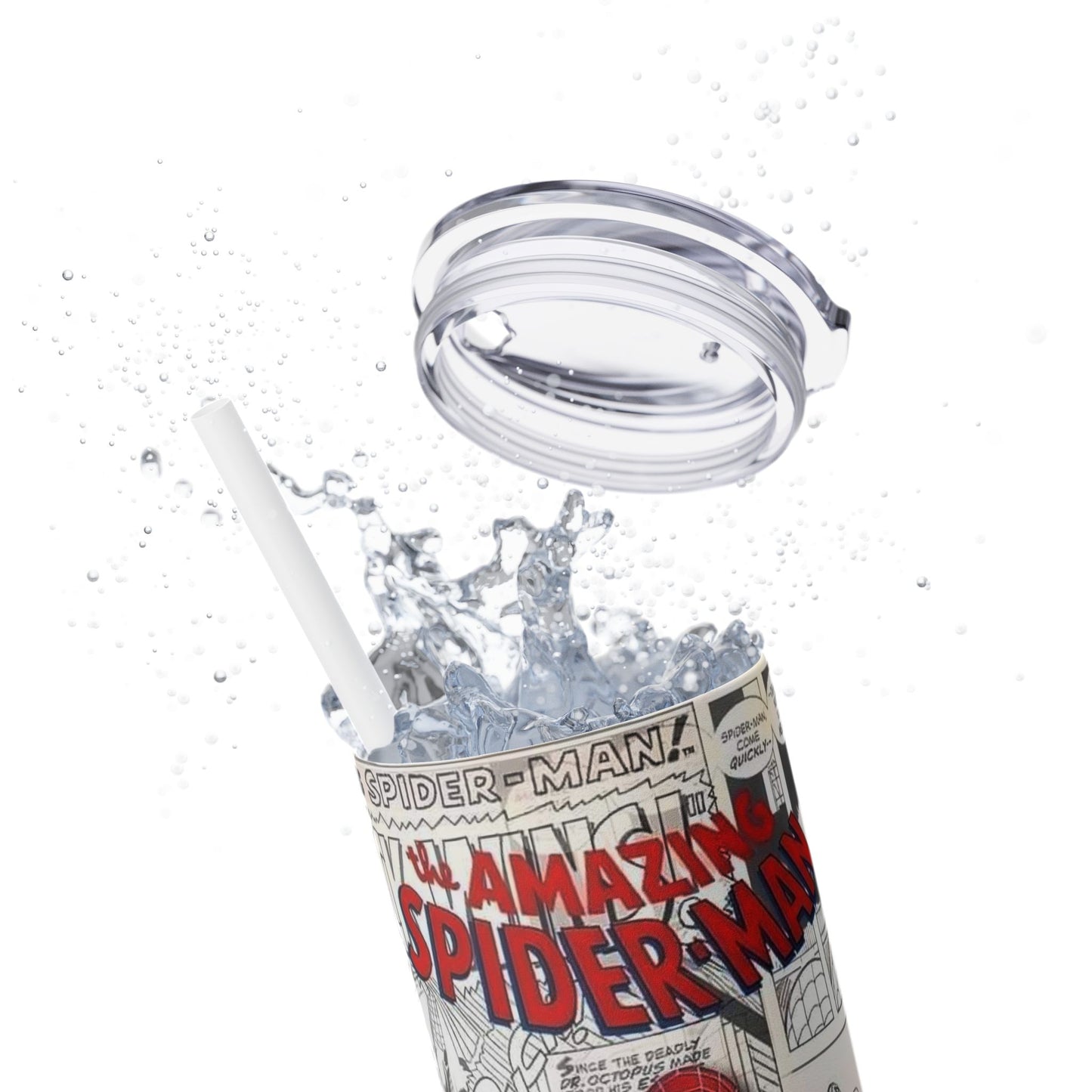 Skinny Tumbler Spiderman 20oz - House of O & A