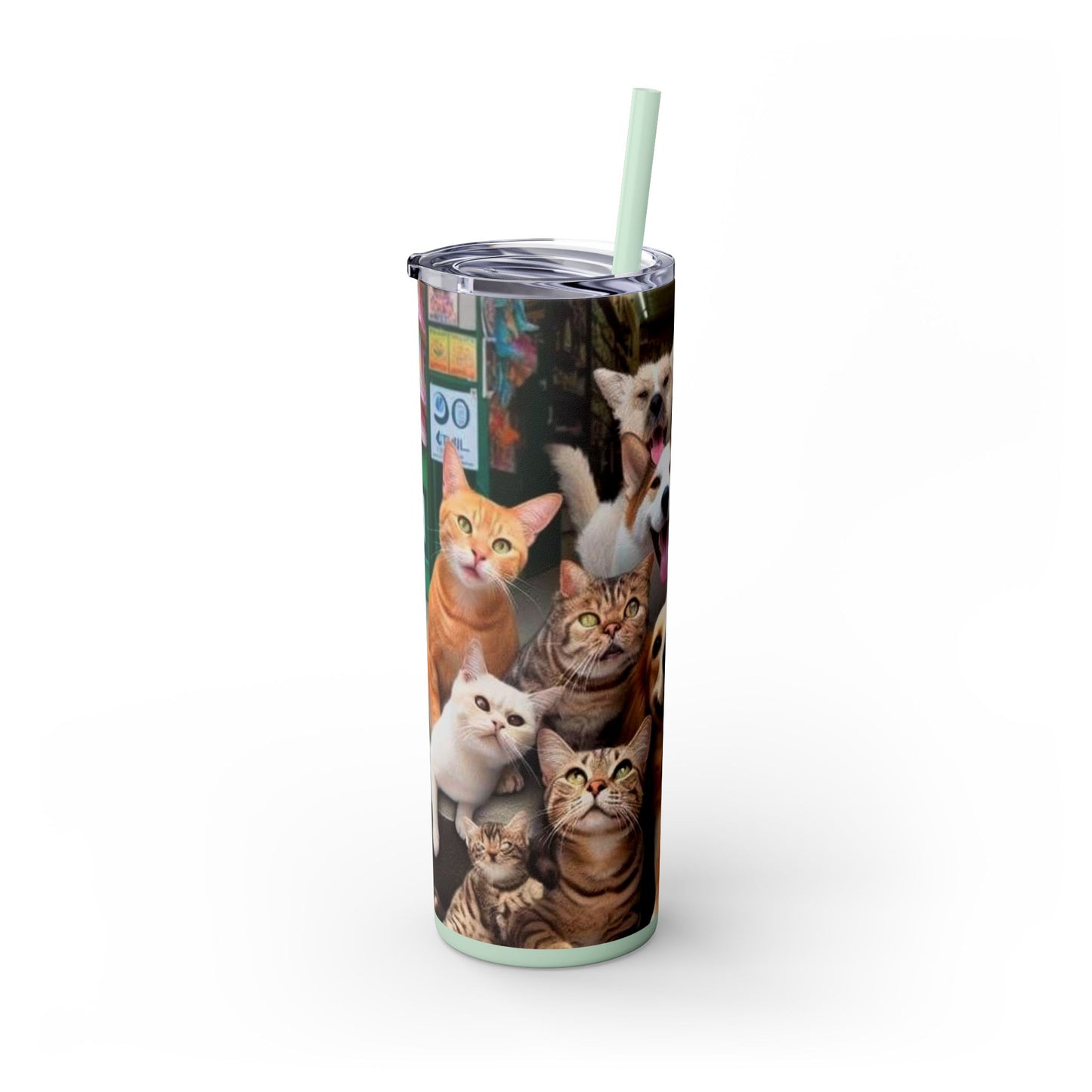 Fur Ever Friends Skinny Tumbler