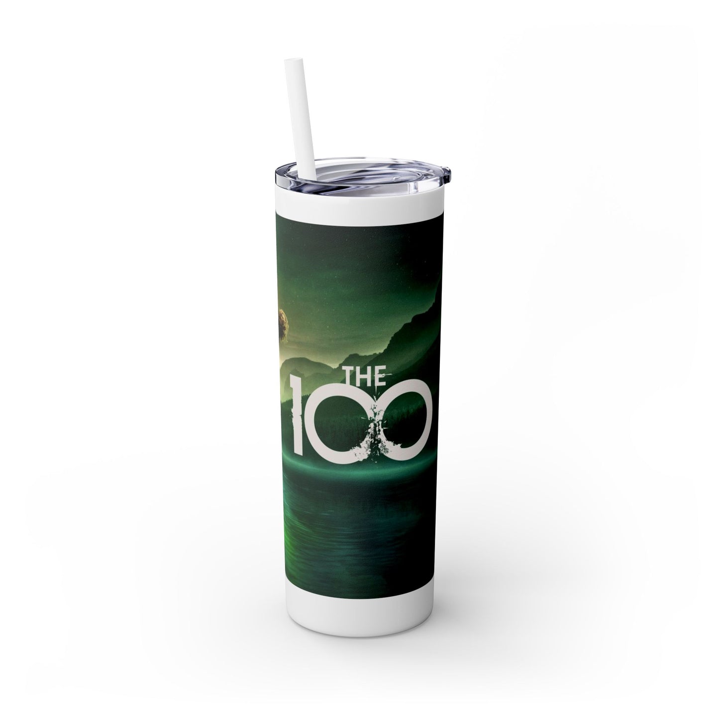 "The 100" Stainless Steel Tumbler - Green