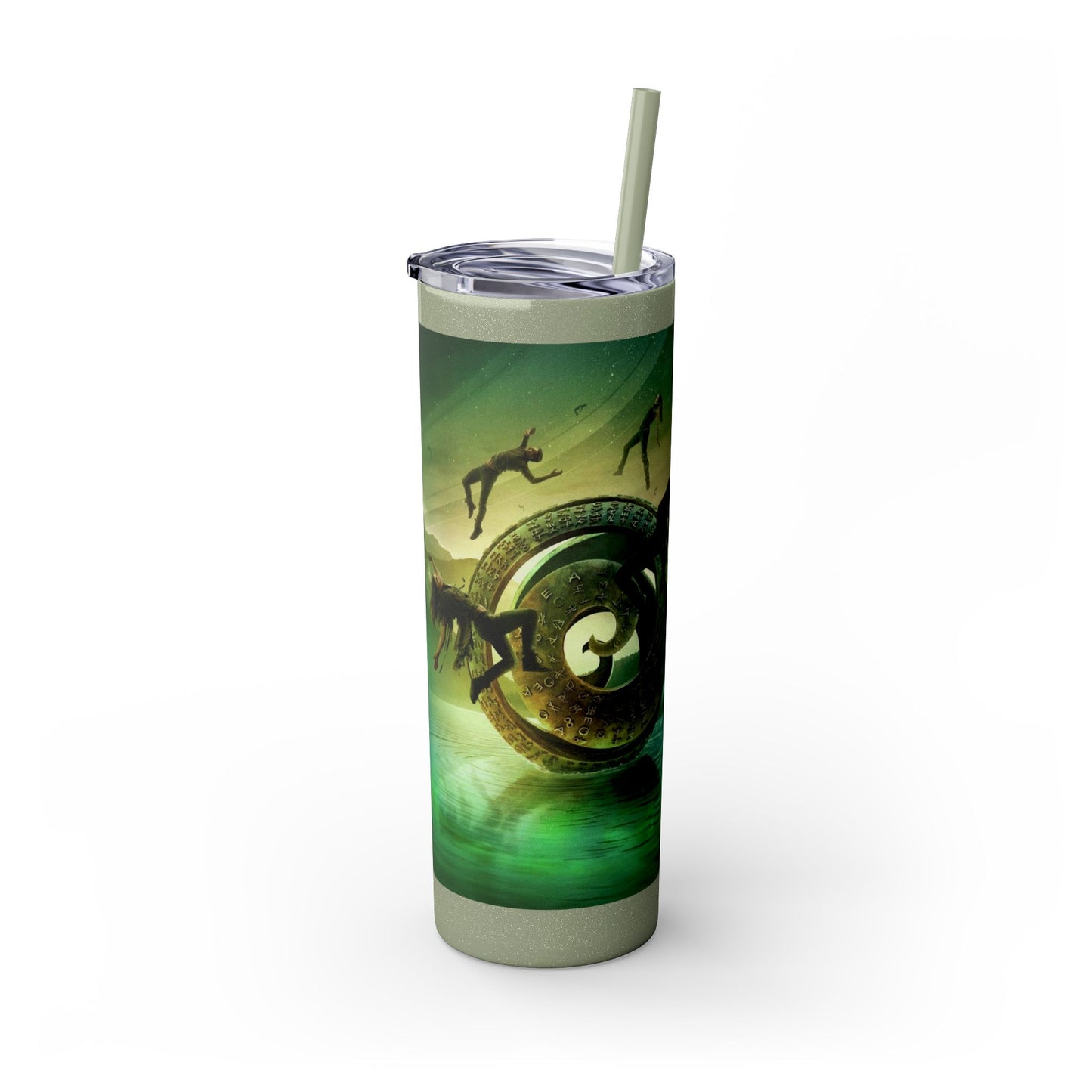 "The 100" Stainless Steel Tumbler - Green