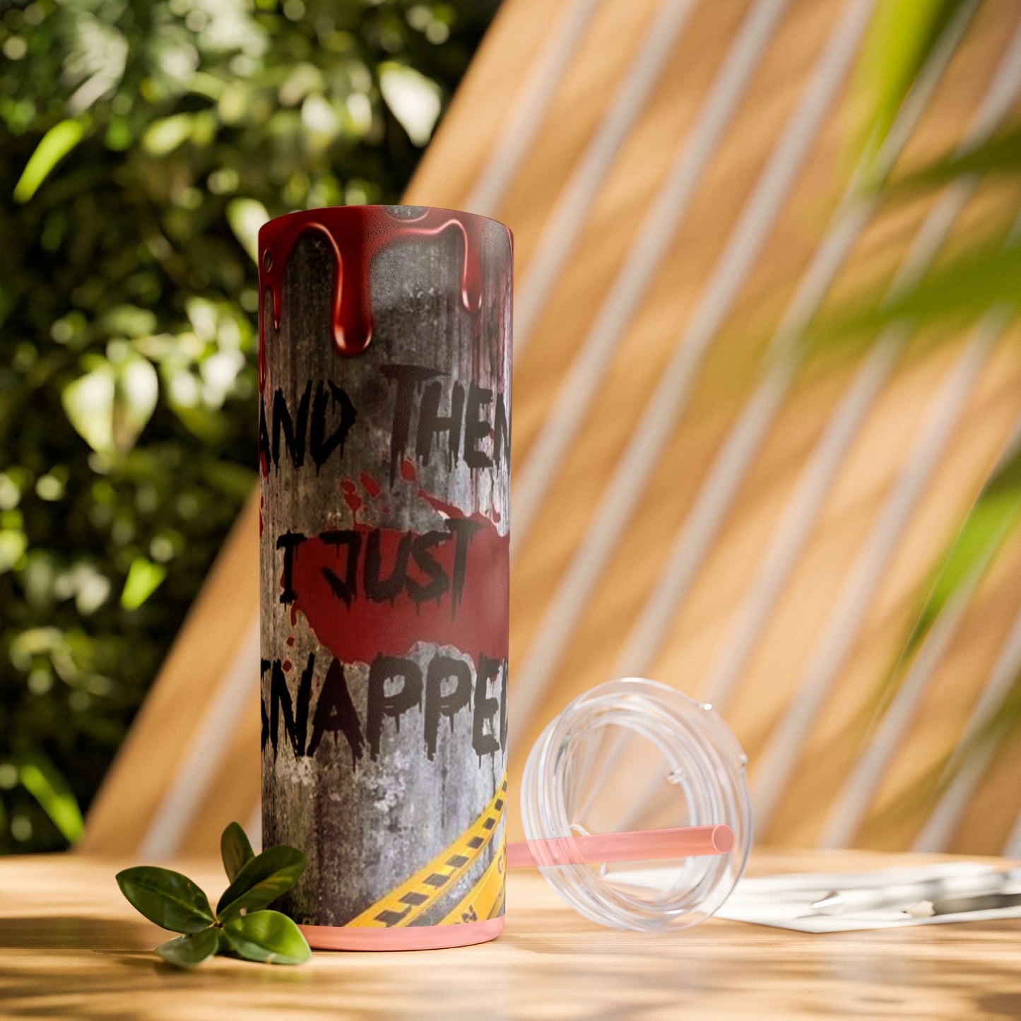 I just Snapped Skippy Tumbler