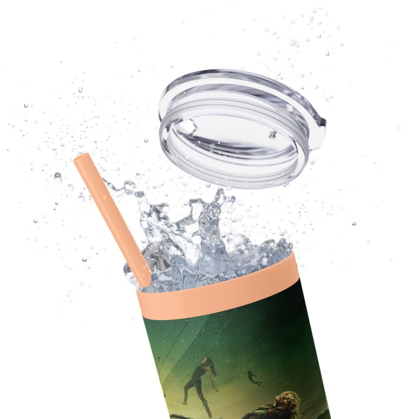 "The 100" Stainless Steel Tumbler - Green