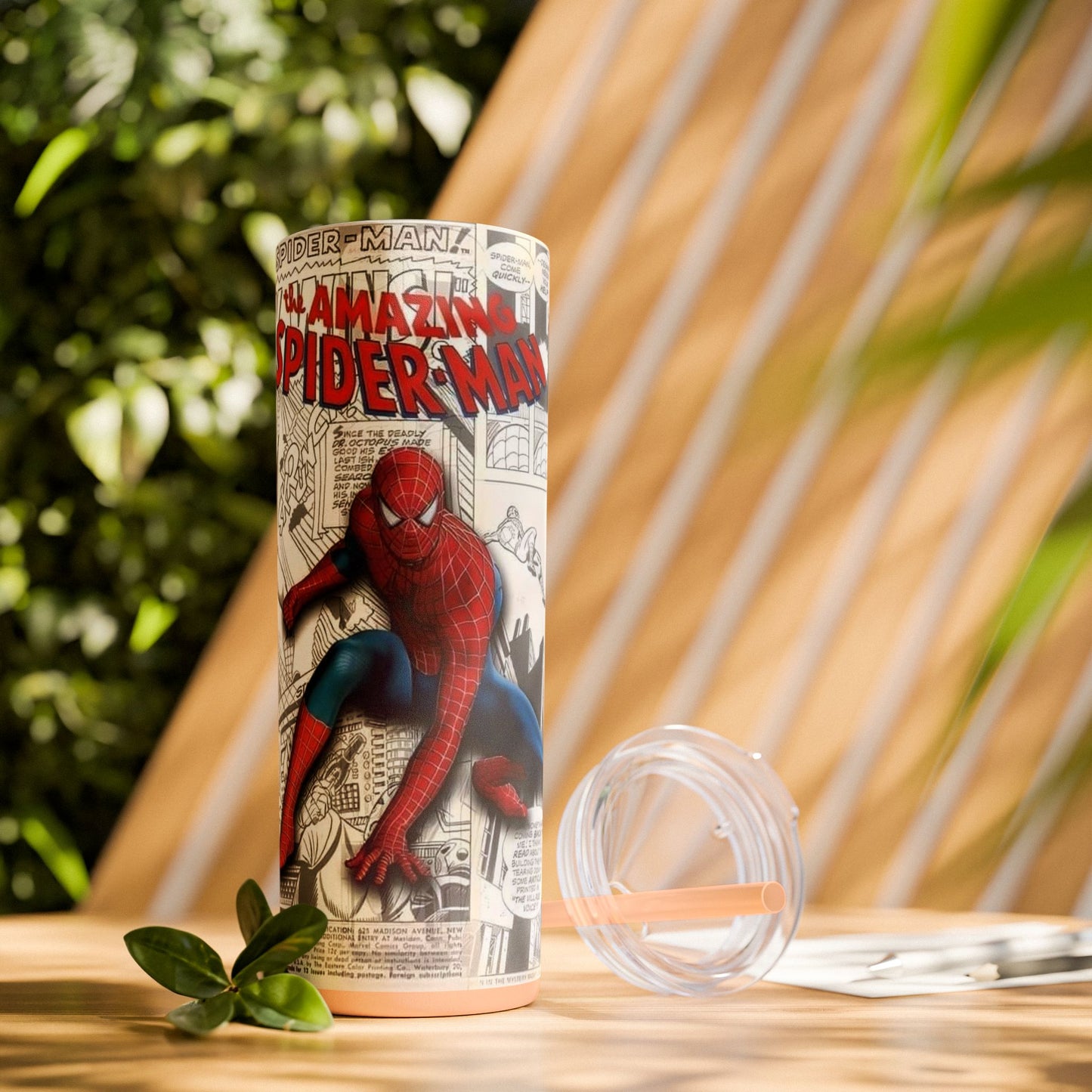 Skinny Tumbler Spiderman 20oz - House of O & A