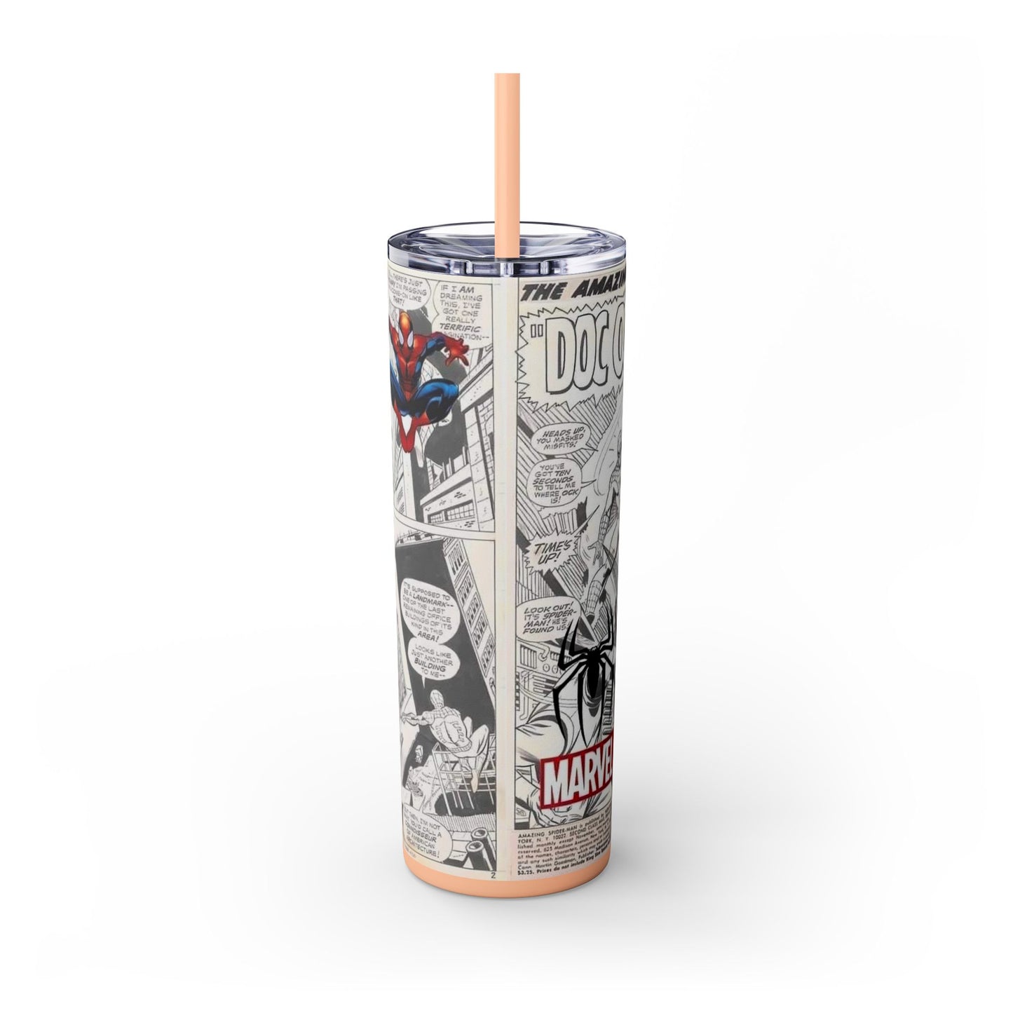 Skinny Tumbler Spiderman 20oz - House of O & A