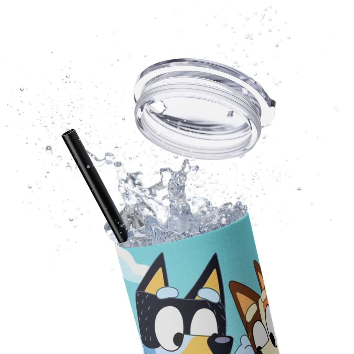 Bluey Beach Day Skinny Tumbler โ 20 oz