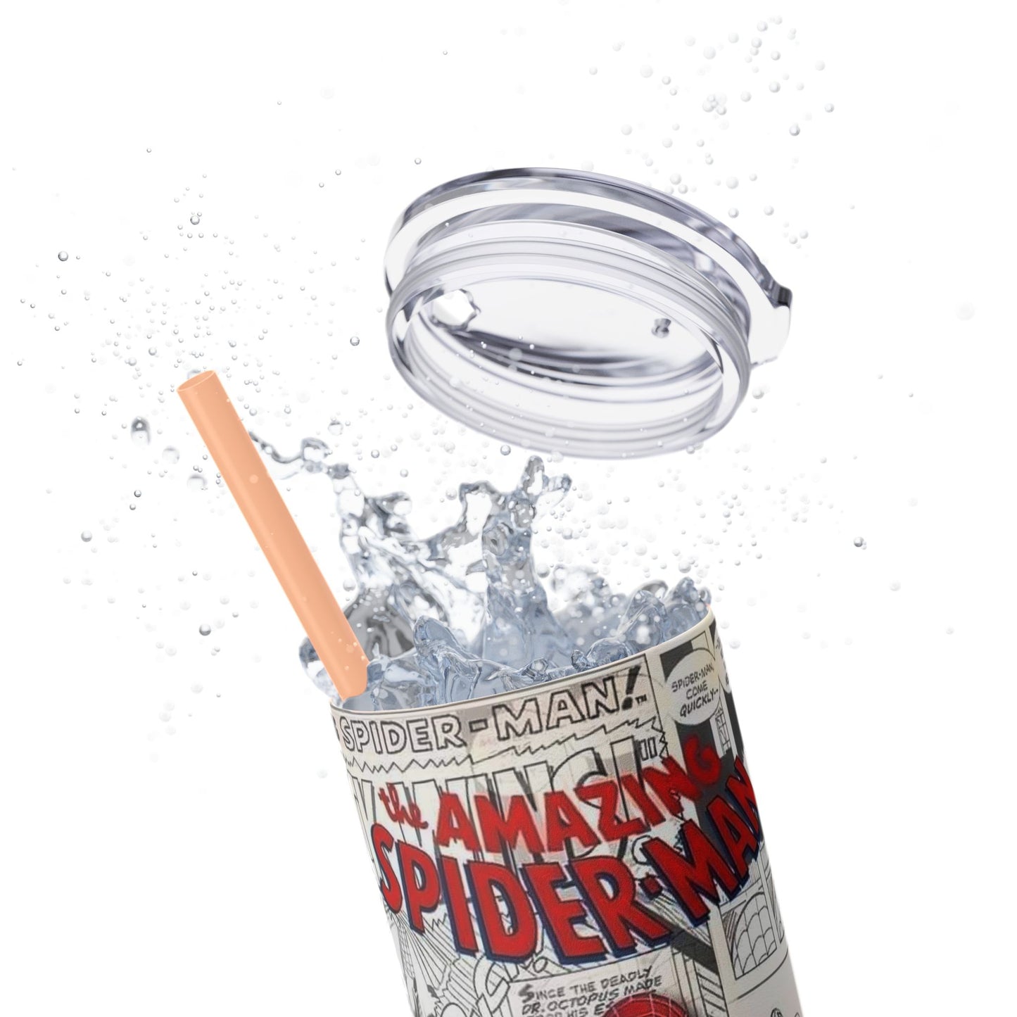 Skinny Tumbler Spiderman 20oz - House of O & A