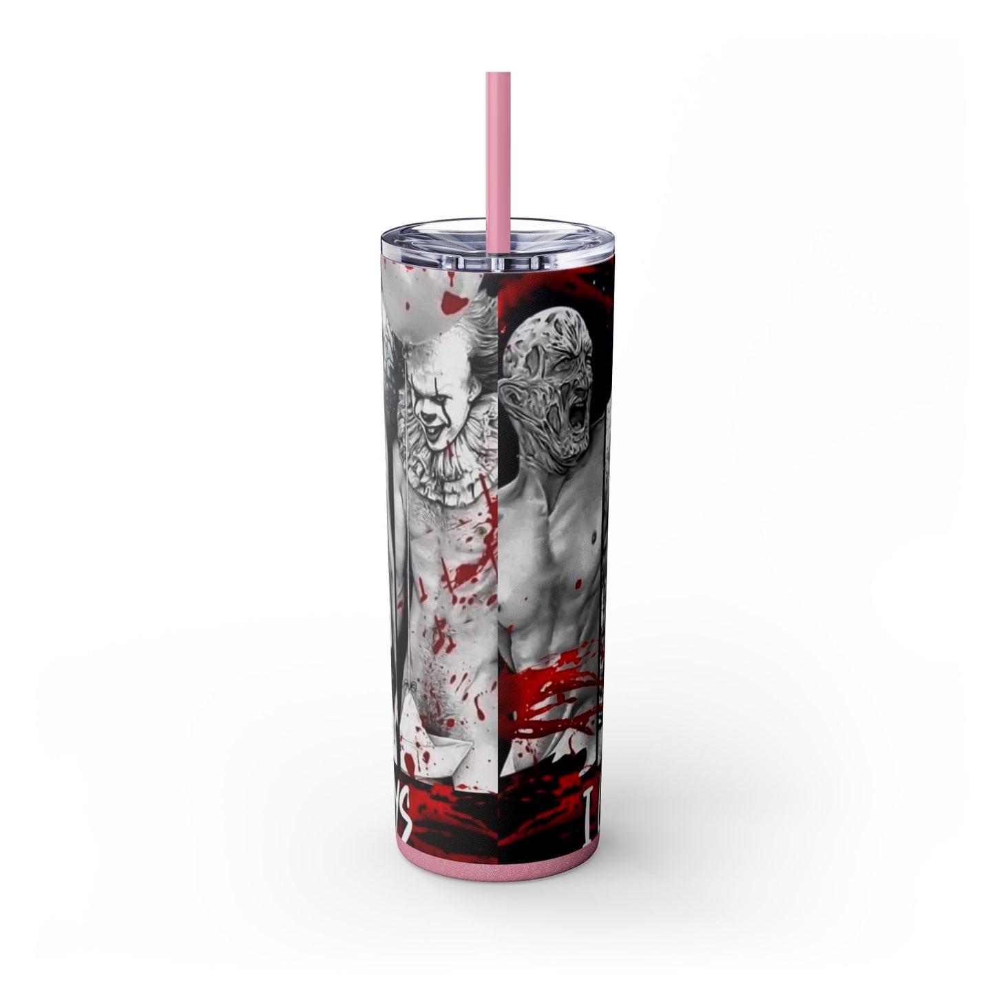 I Love Bad Boys Skinny Tumbler