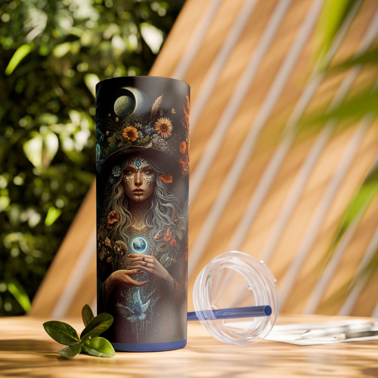 Witch Sisters Skinny Tumbler