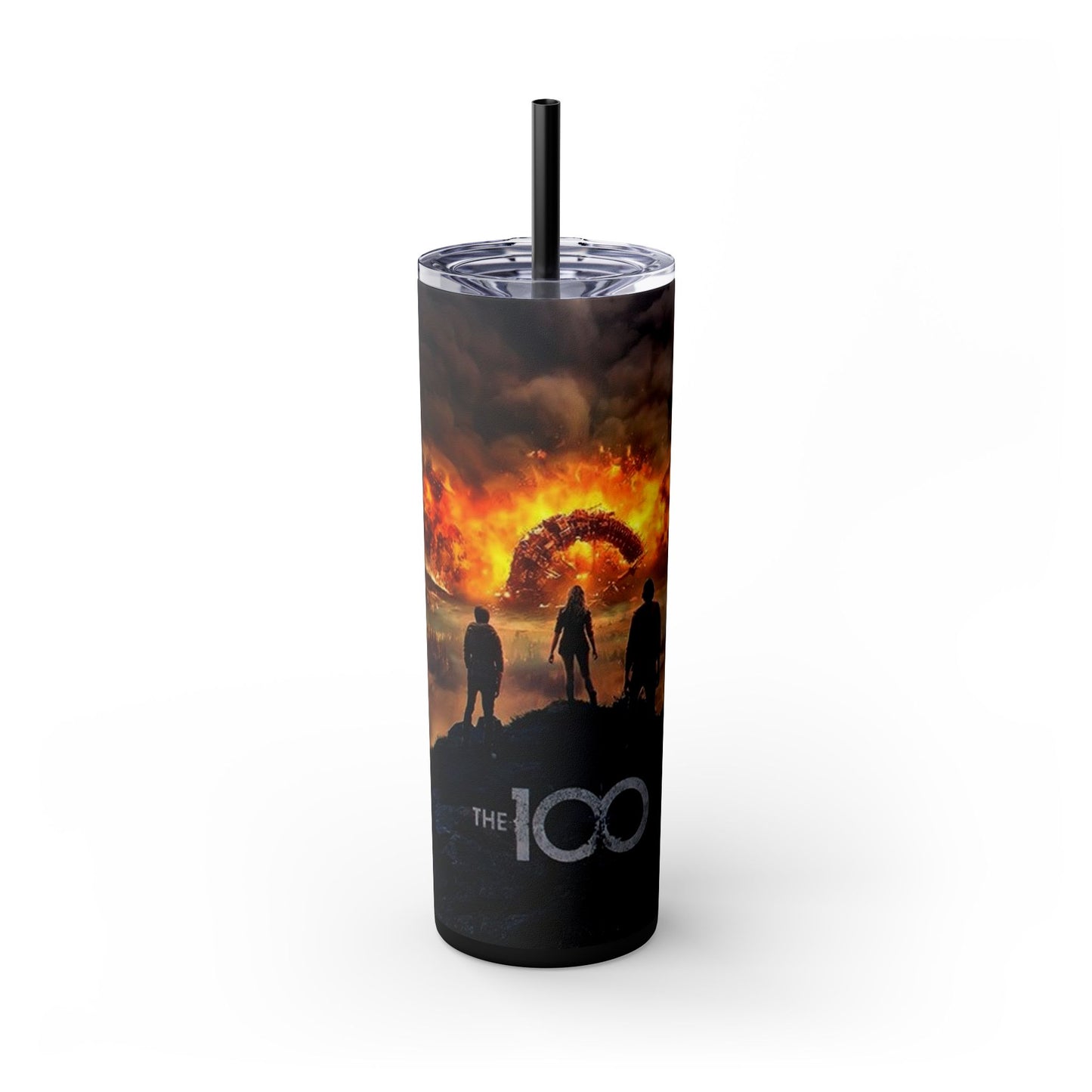 The 100 Stainless Steel Tumbler - Orange - House of O & A