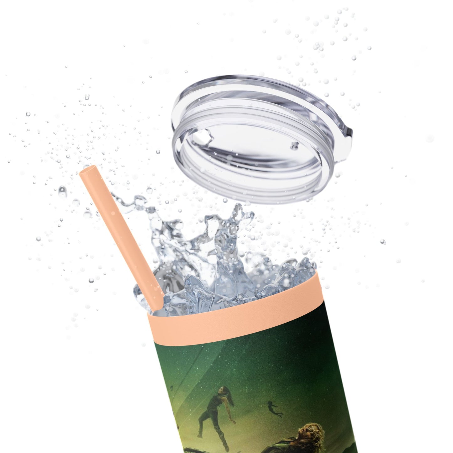 "The 100" Stainless Steel Tumbler - Green