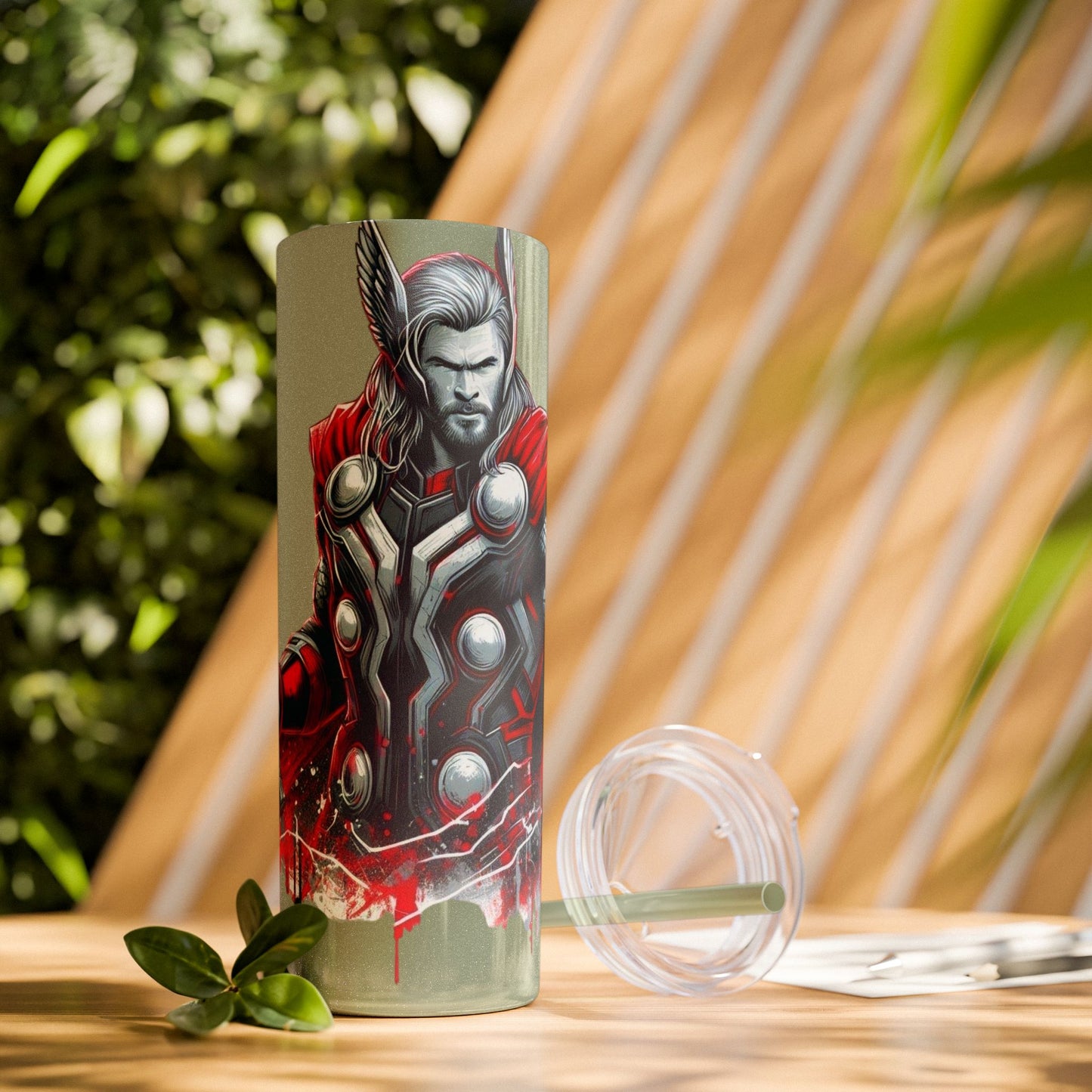 Thor - Chris Hemsworth Marvel Skinny Tumbler