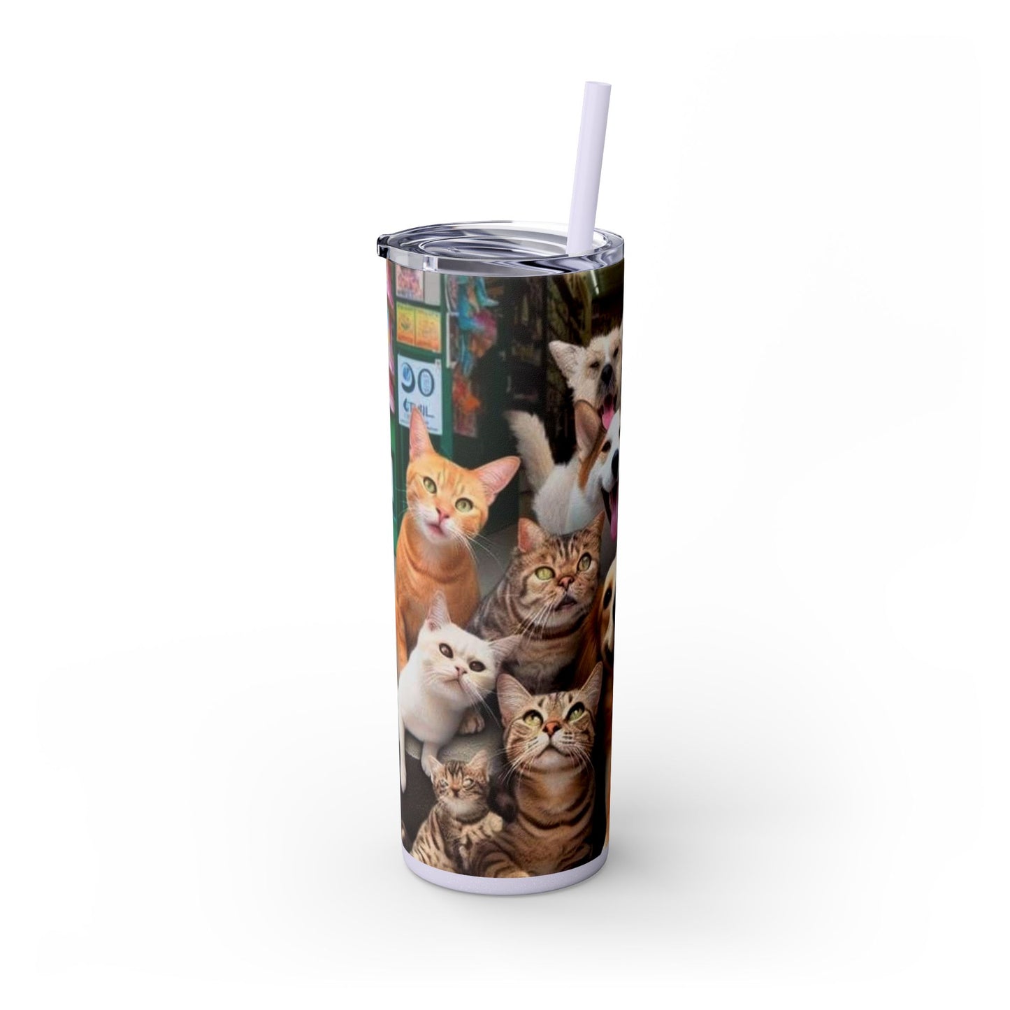 Fur Ever Friends Skinny Tumbler