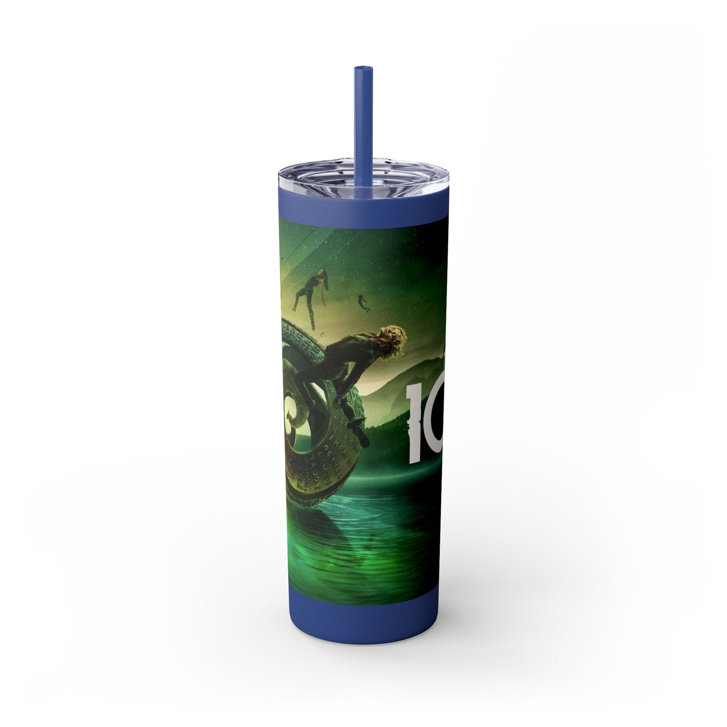 "The 100" Stainless Steel Tumbler - Green