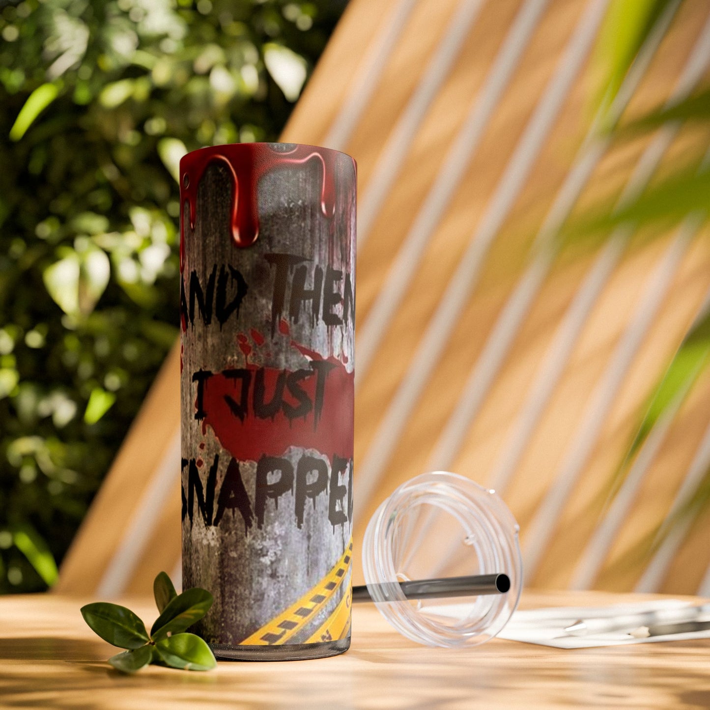I just Snapped Skippy Tumbler