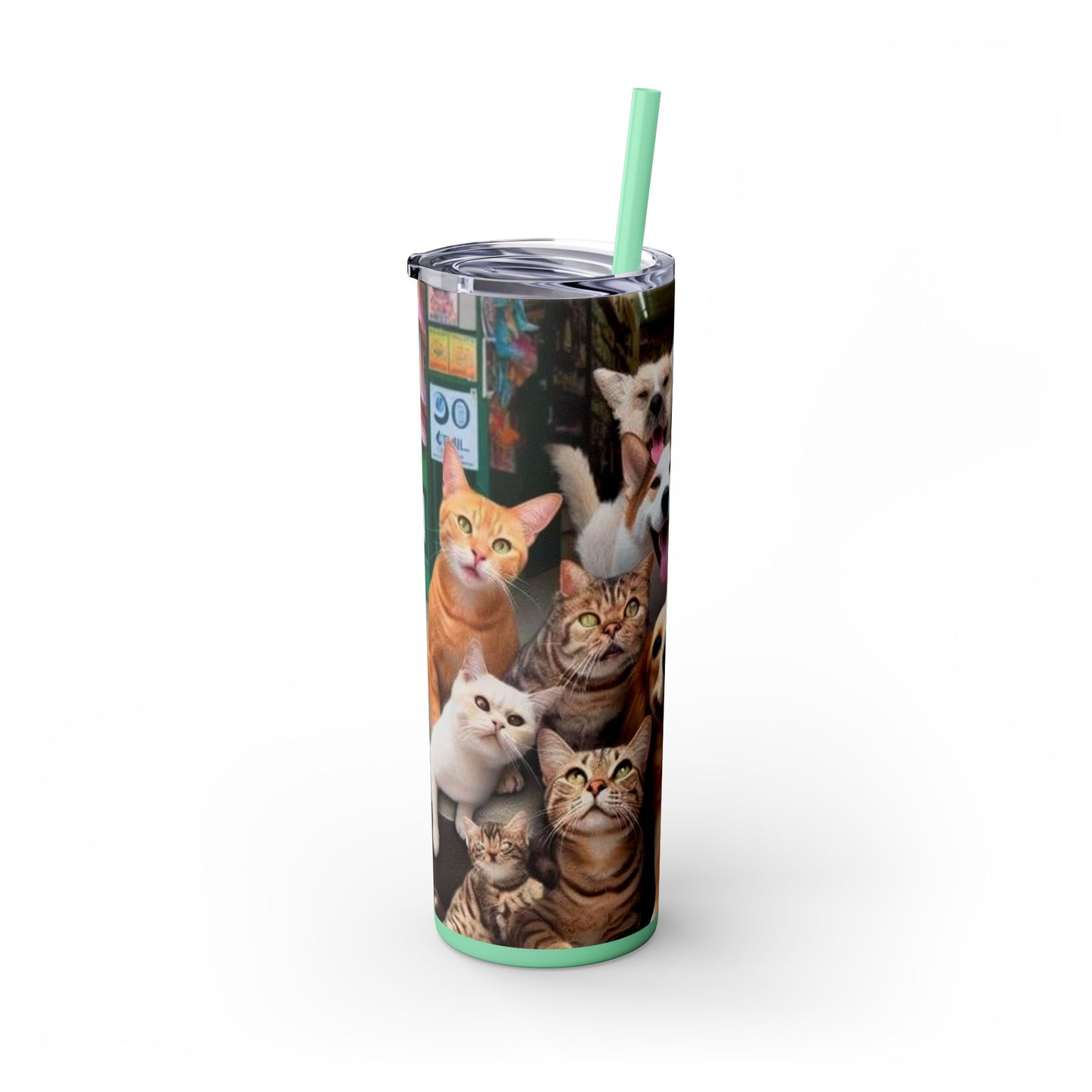 Fur Ever Friends Skinny Tumbler