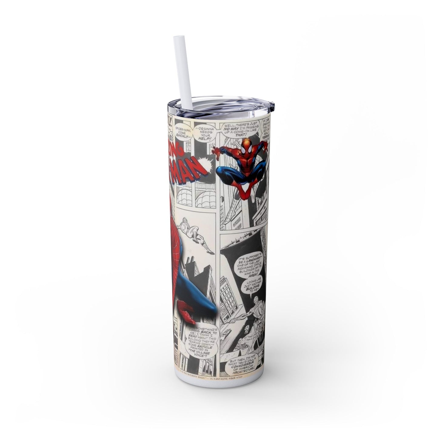 Skinny Tumbler Spiderman 20oz