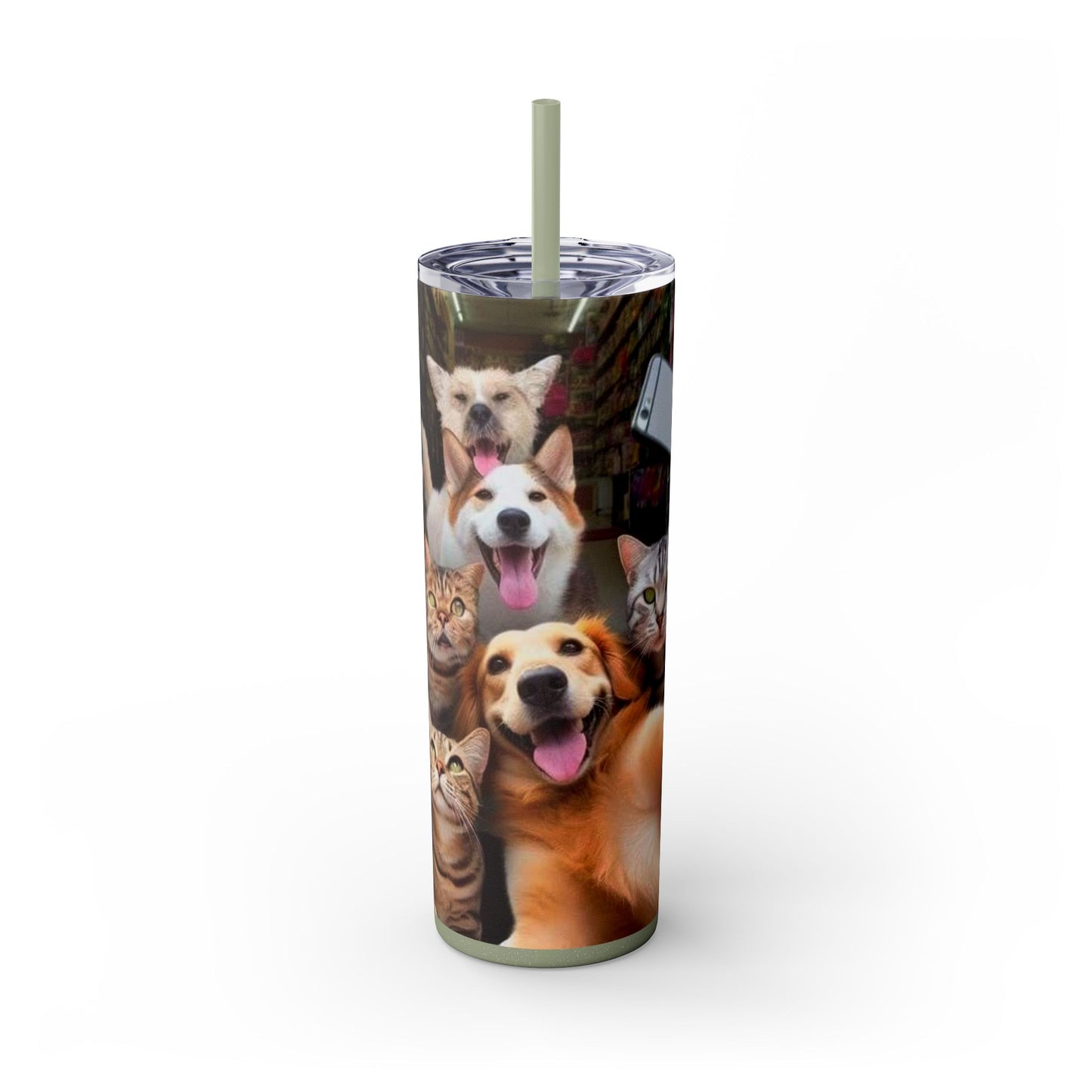 Fur Ever Friends Skinny Tumbler