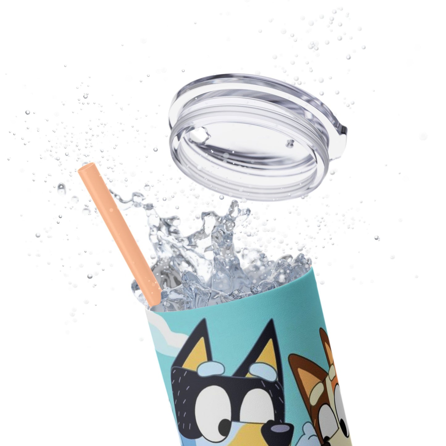 Bluey Beach Day Skinny Tumbler โ 20 oz