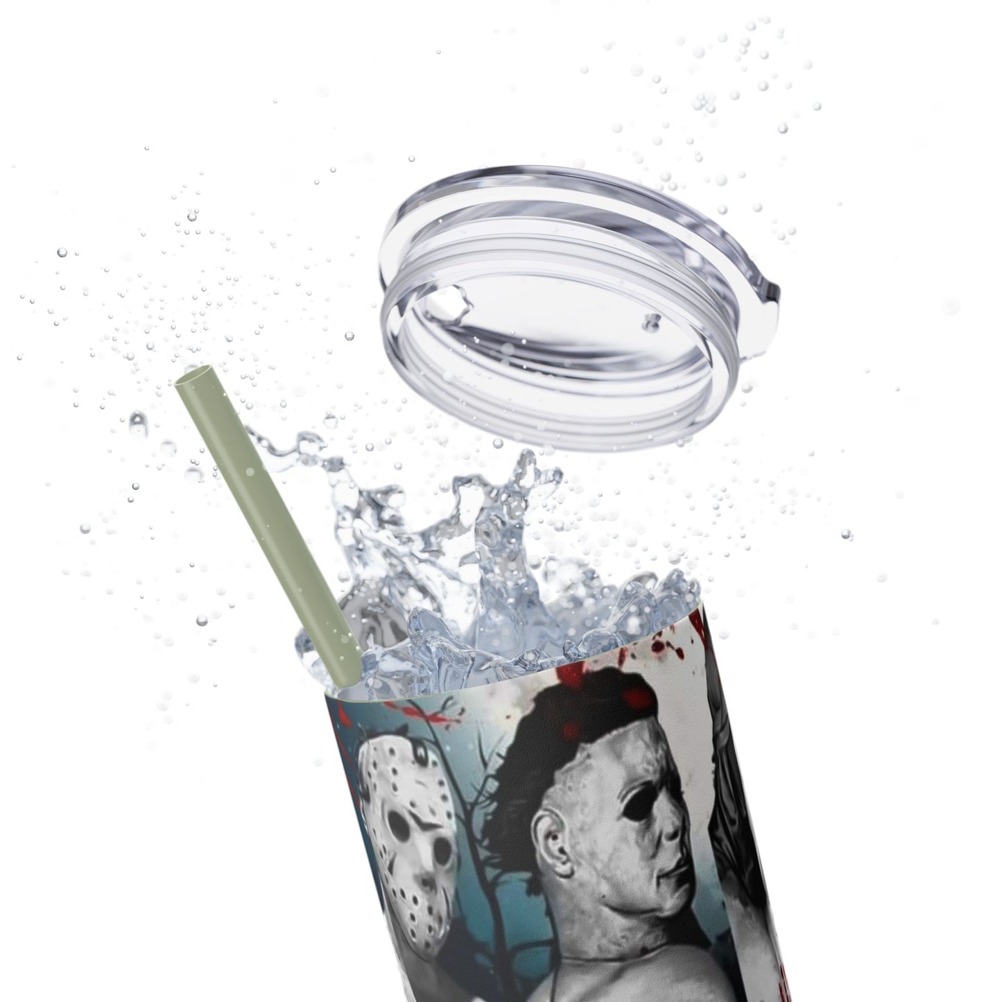 I Love Bad Boys Skinny Tumbler