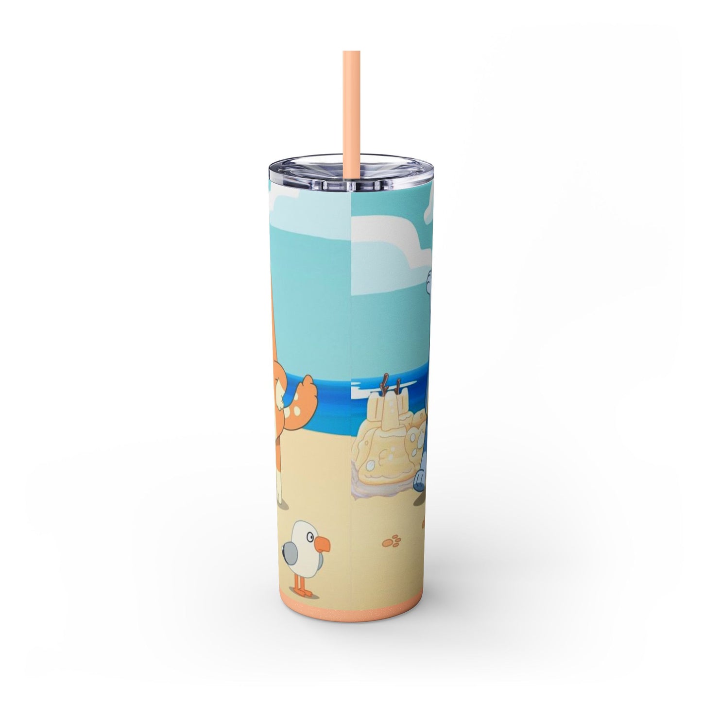 Bluey Beach Day Skinny Tumbler โ 20 oz
