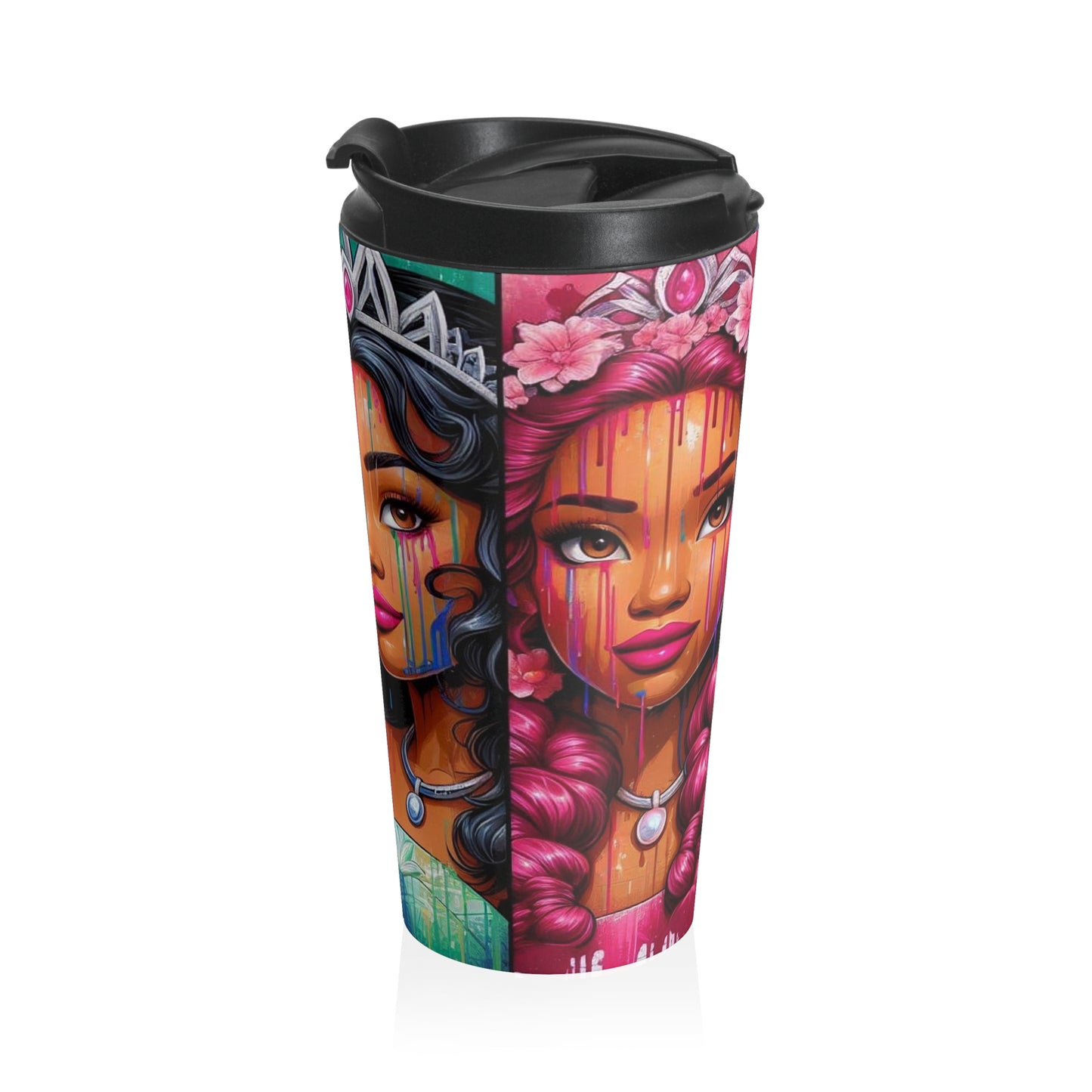 I Love Princesses 3 - Stainless Steel Travel Mug - House of O & A