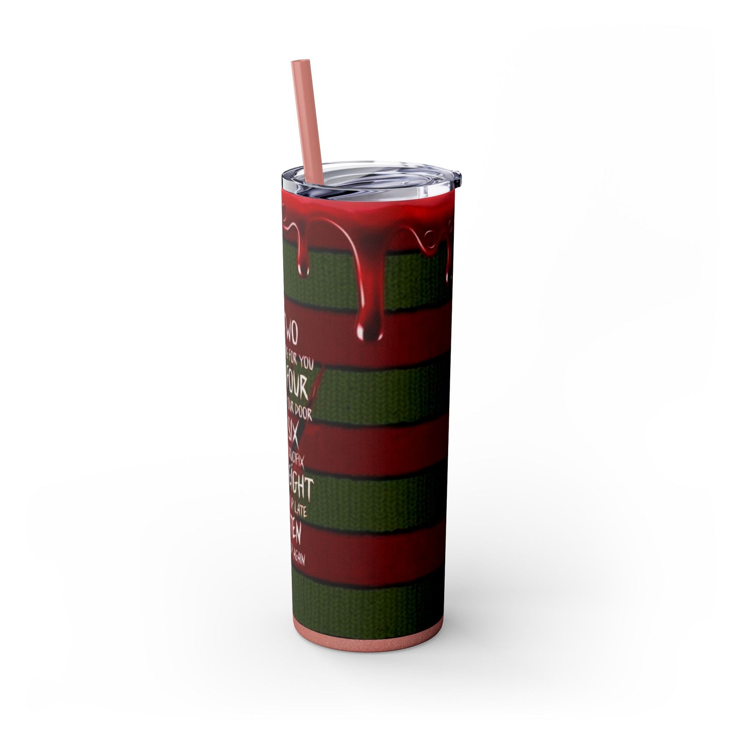 🔥 Freddy Krueger Skinny Tumbler – A Nightmare You’ll Love 🔥