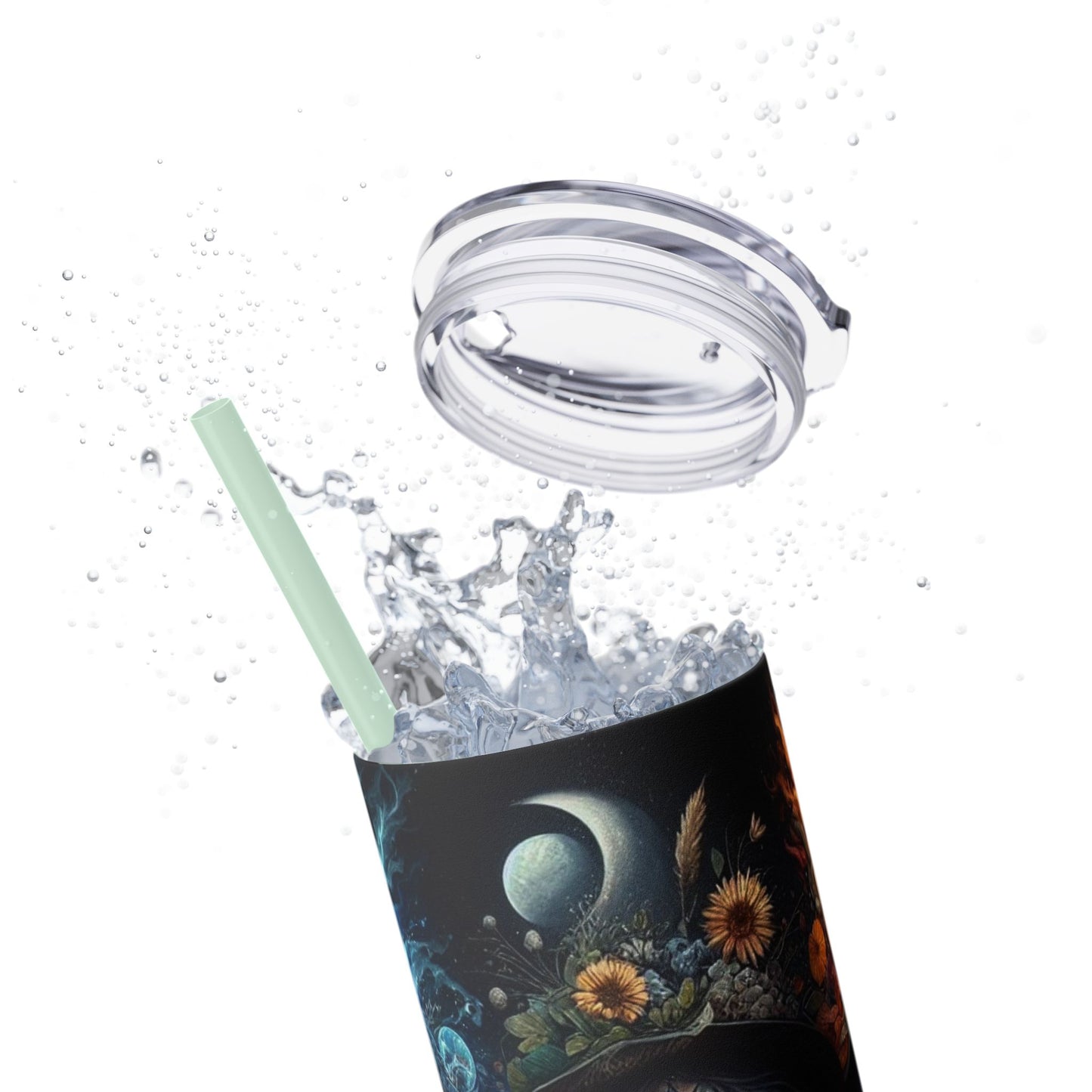 Witch Sisters Skinny Tumbler