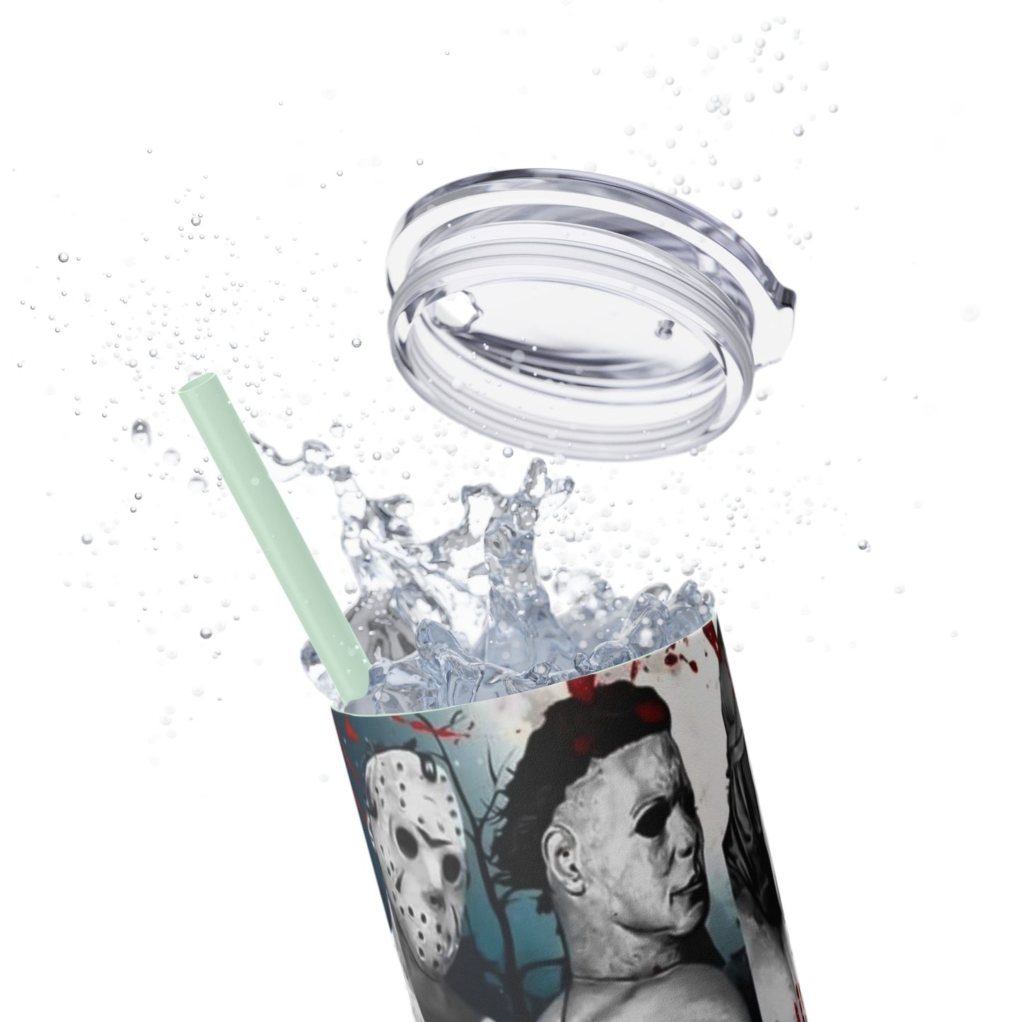 I Love Bad Boys Skinny Tumbler