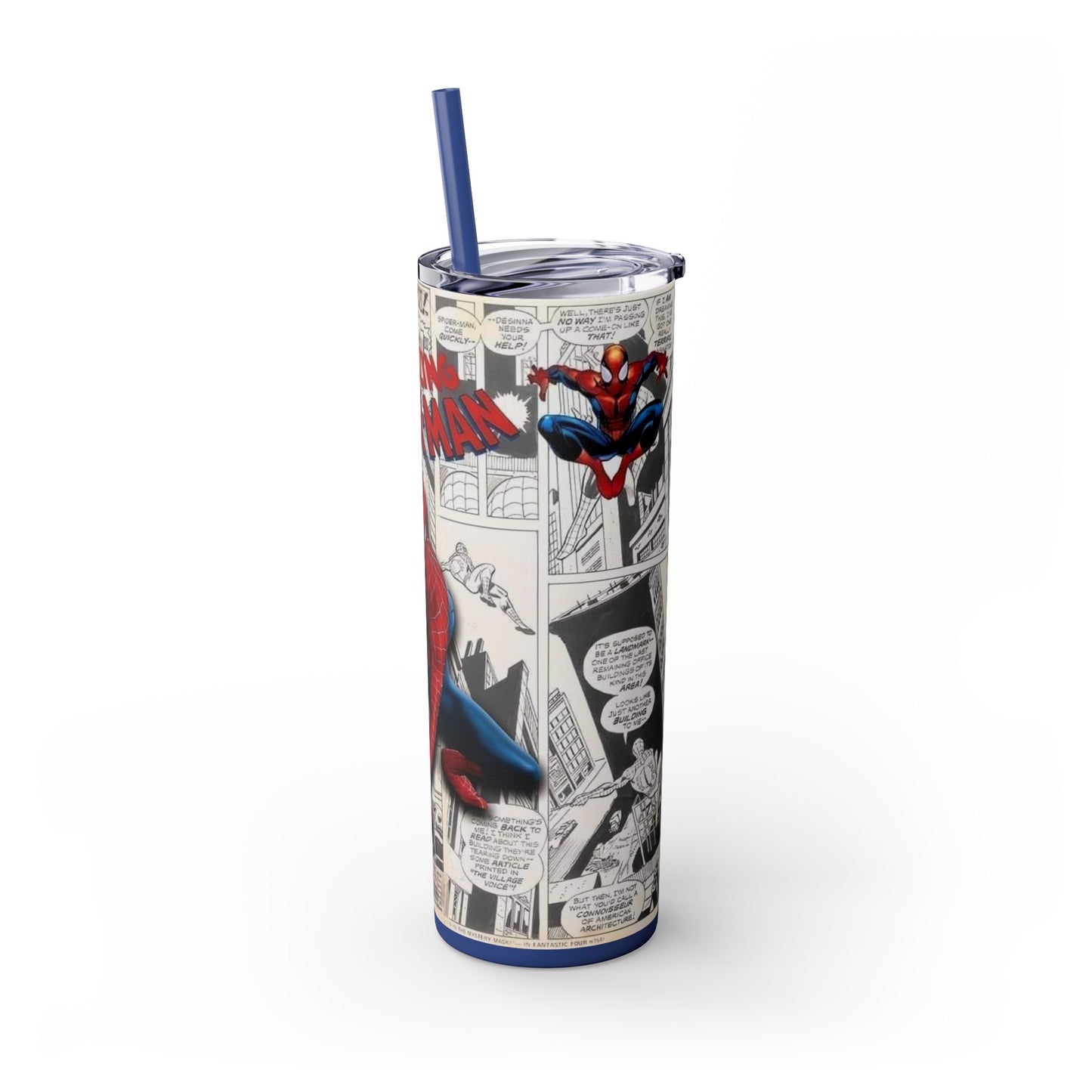Skinny Tumbler Spiderman 20oz