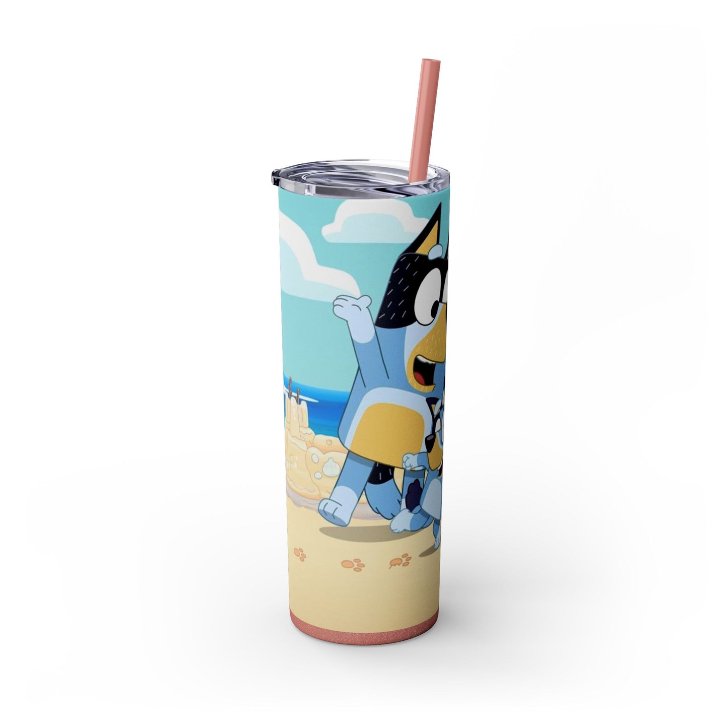 Bluey Beach Day Skinny Tumbler โ 20 oz