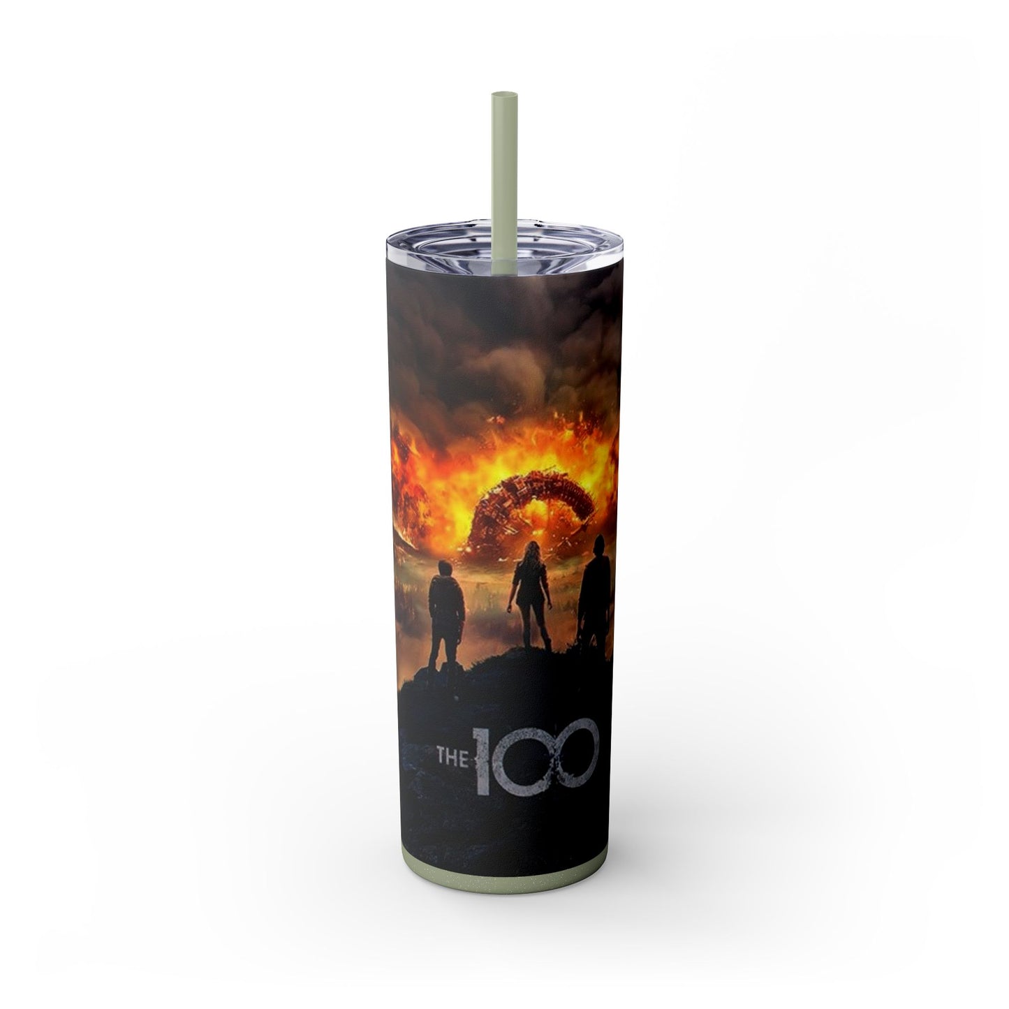 The 100 Stainless Steel Tumbler - Orange - House of O & A
