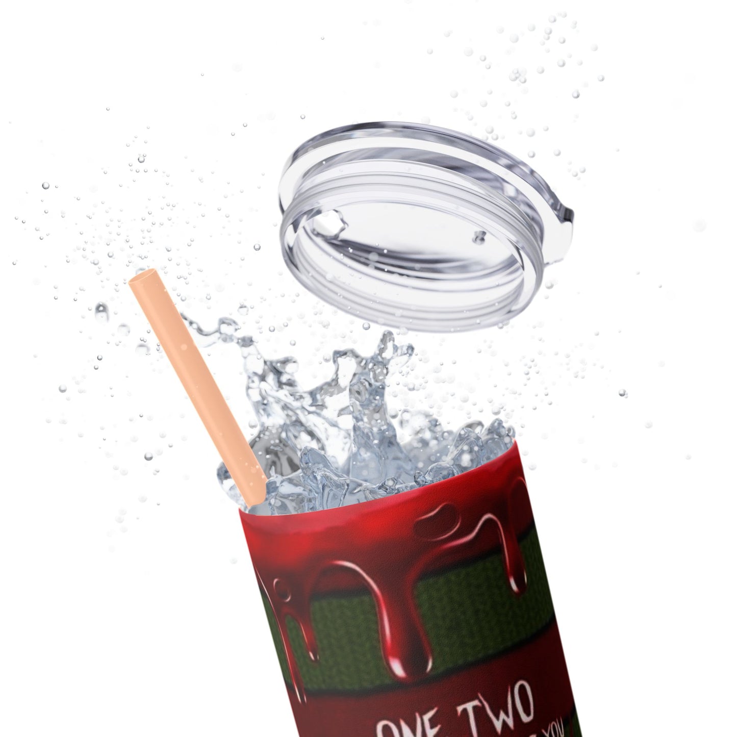 🔥 Freddy Krueger Skinny Tumbler – A Nightmare You’ll Love 🔥 - House of O & A