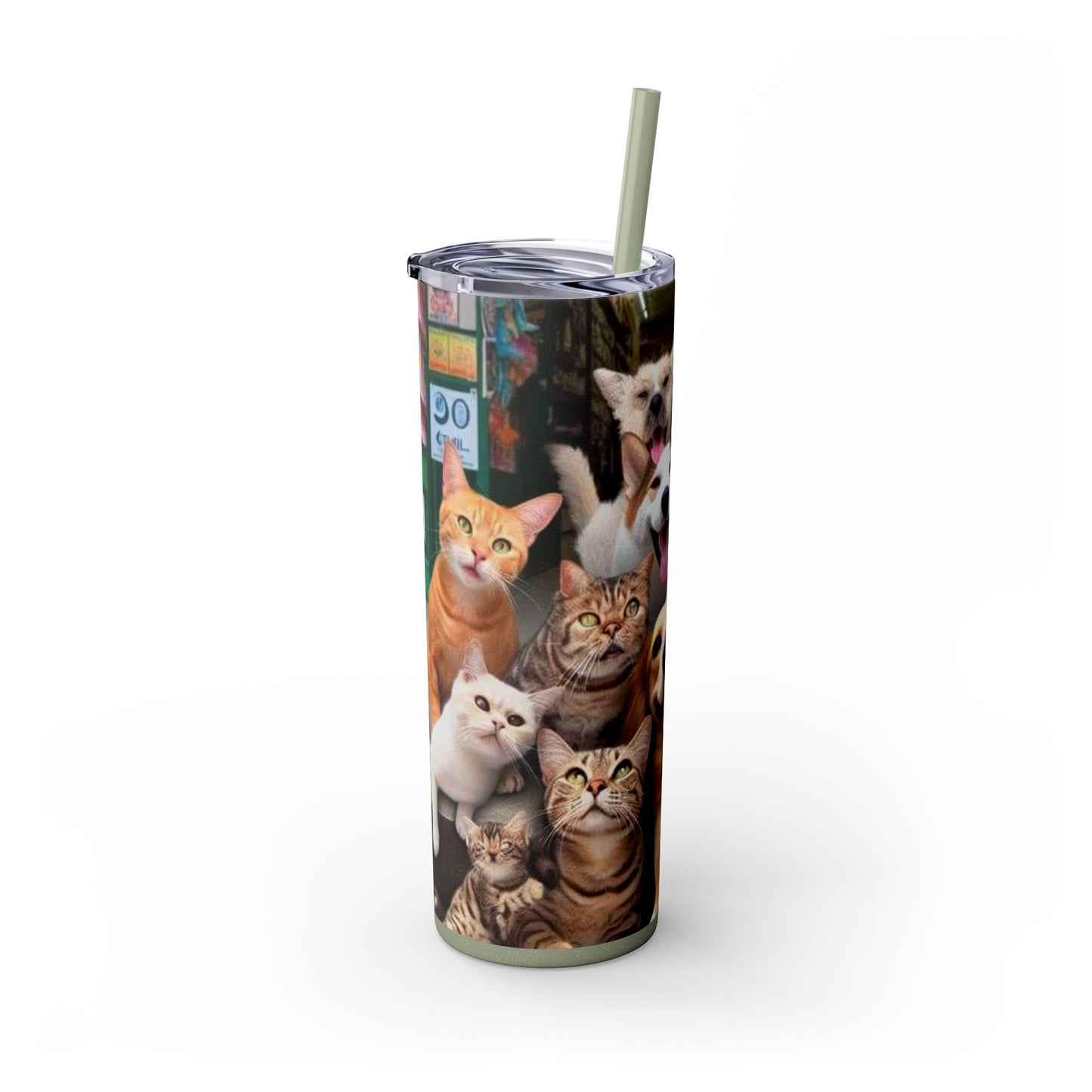 Fur Ever Friends Skinny Tumbler