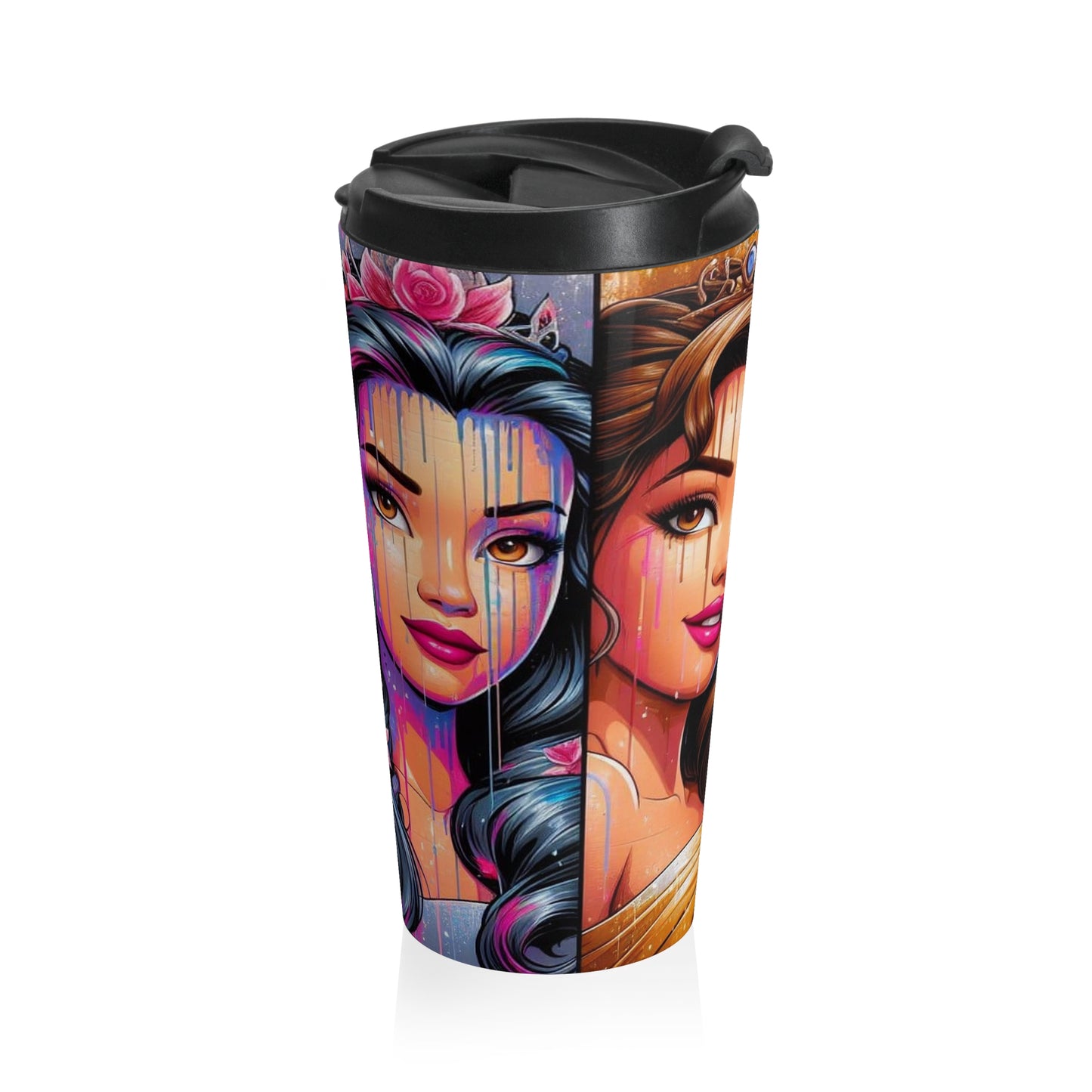 I Love Princesses 3 - Stainless Steel Travel Mug - House of O & A
