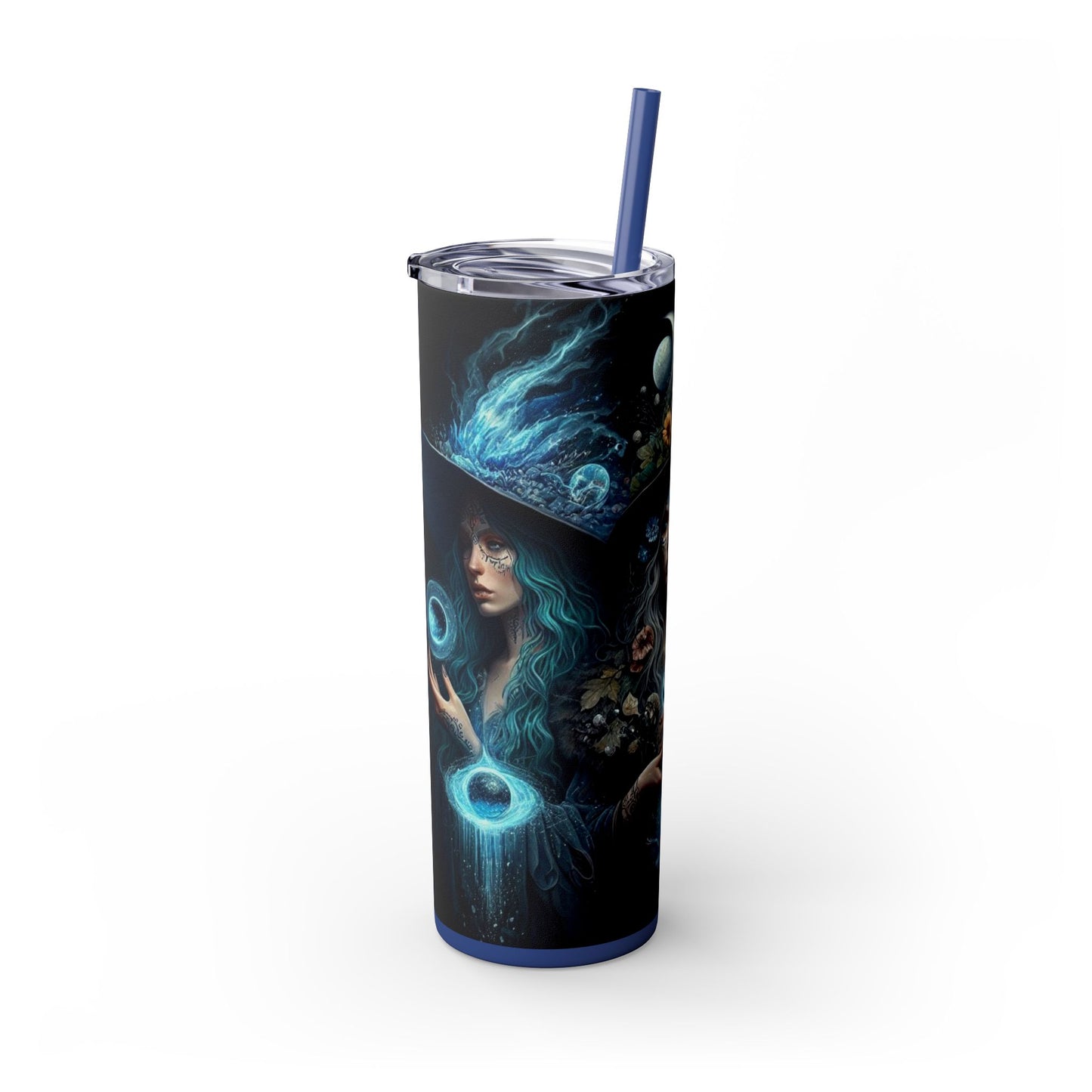 Witch Sisters Skinny Tumbler