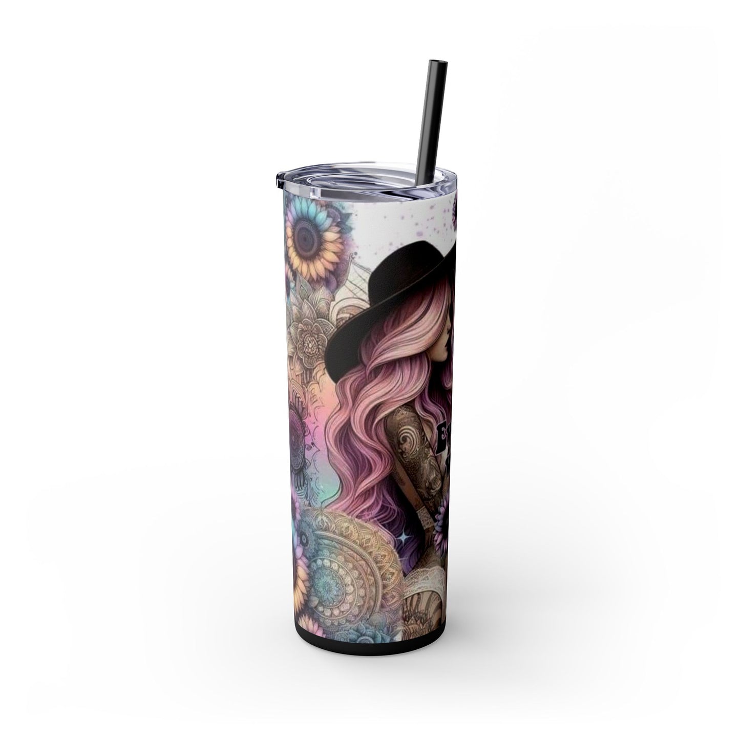 She Overcame Inspirational Skinny Tumbler - House of O & A