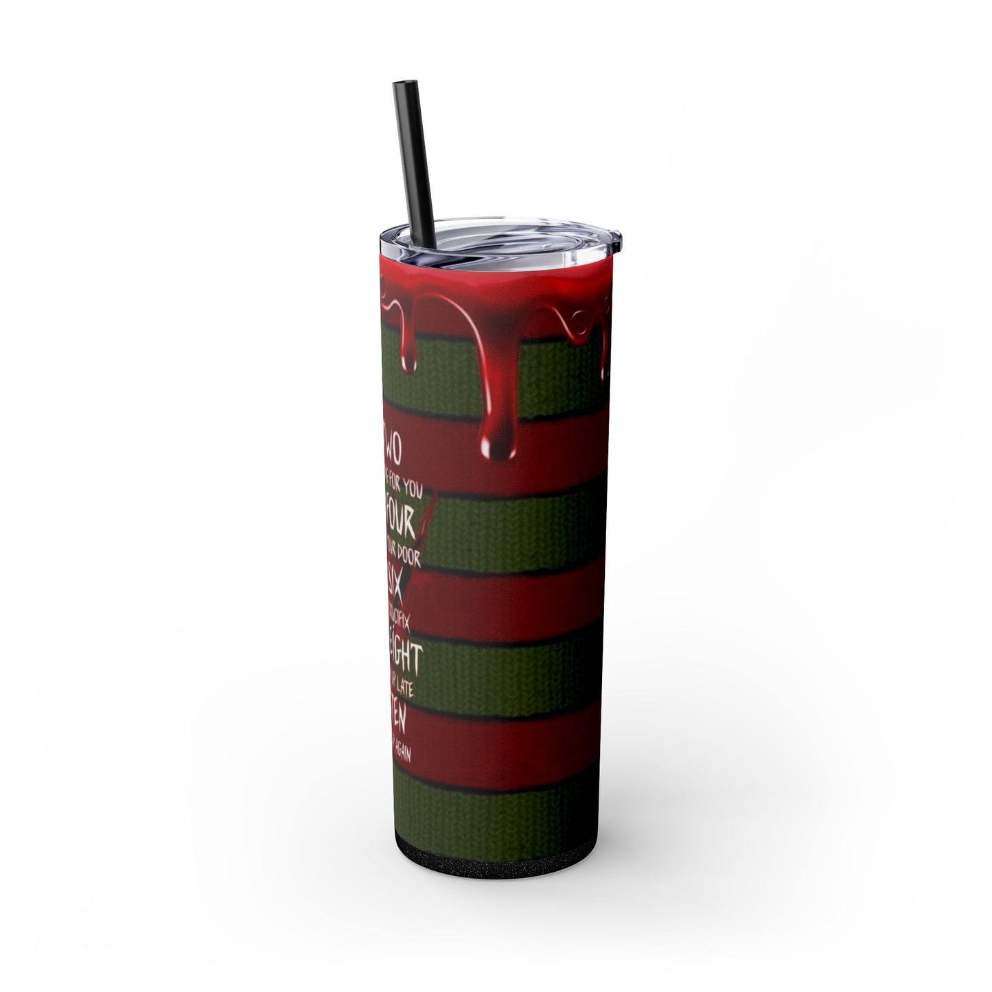 🔥 Freddy Krueger Skinny Tumbler – A Nightmare You’ll Love 🔥