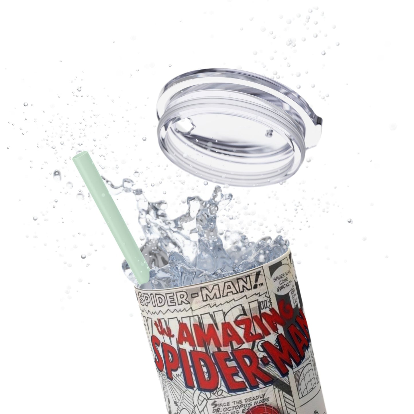 Skinny Tumbler Spiderman 20oz - House of O & A