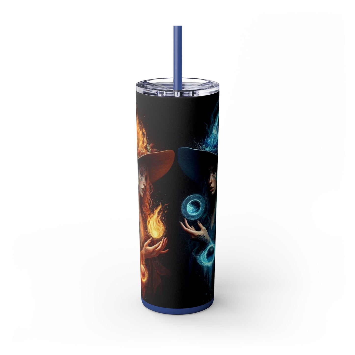 Witch Sisters Skinny Tumbler