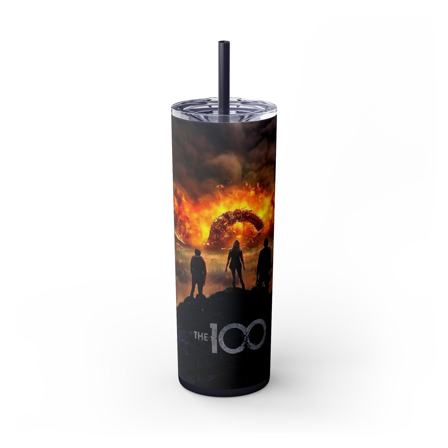 The 100 Stainless Steel Tumbler - Orange - House of O & A