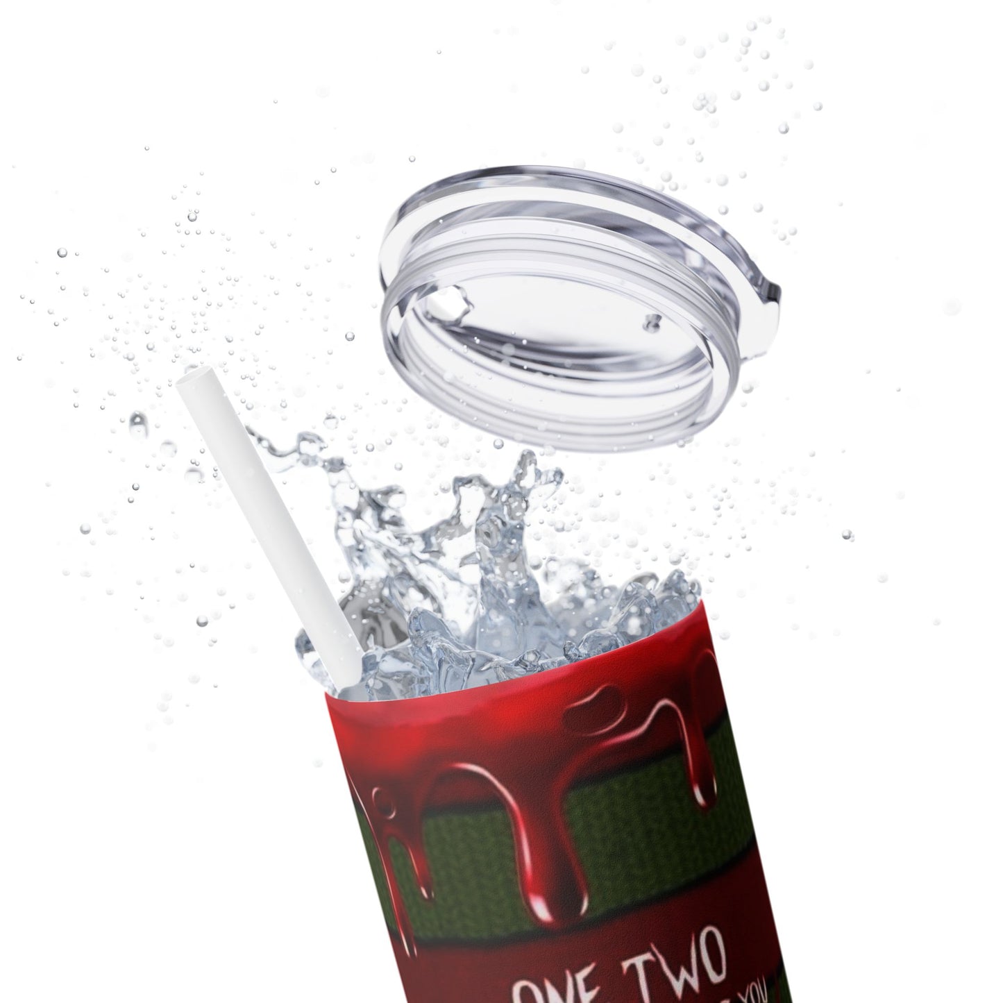 🔥 Freddy Krueger Skinny Tumbler – A Nightmare You’ll Love 🔥 - House of O & A