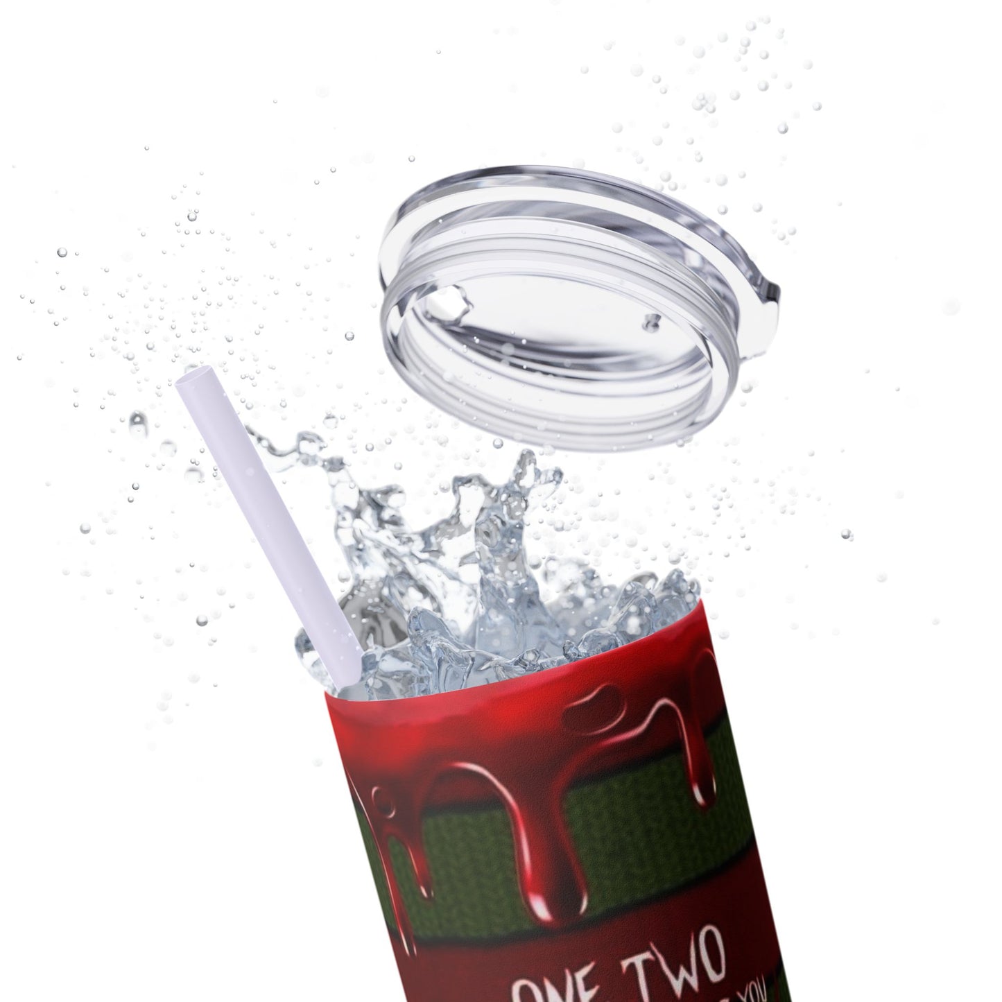 🔥 Freddy Krueger Skinny Tumbler – A Nightmare You’ll Love 🔥