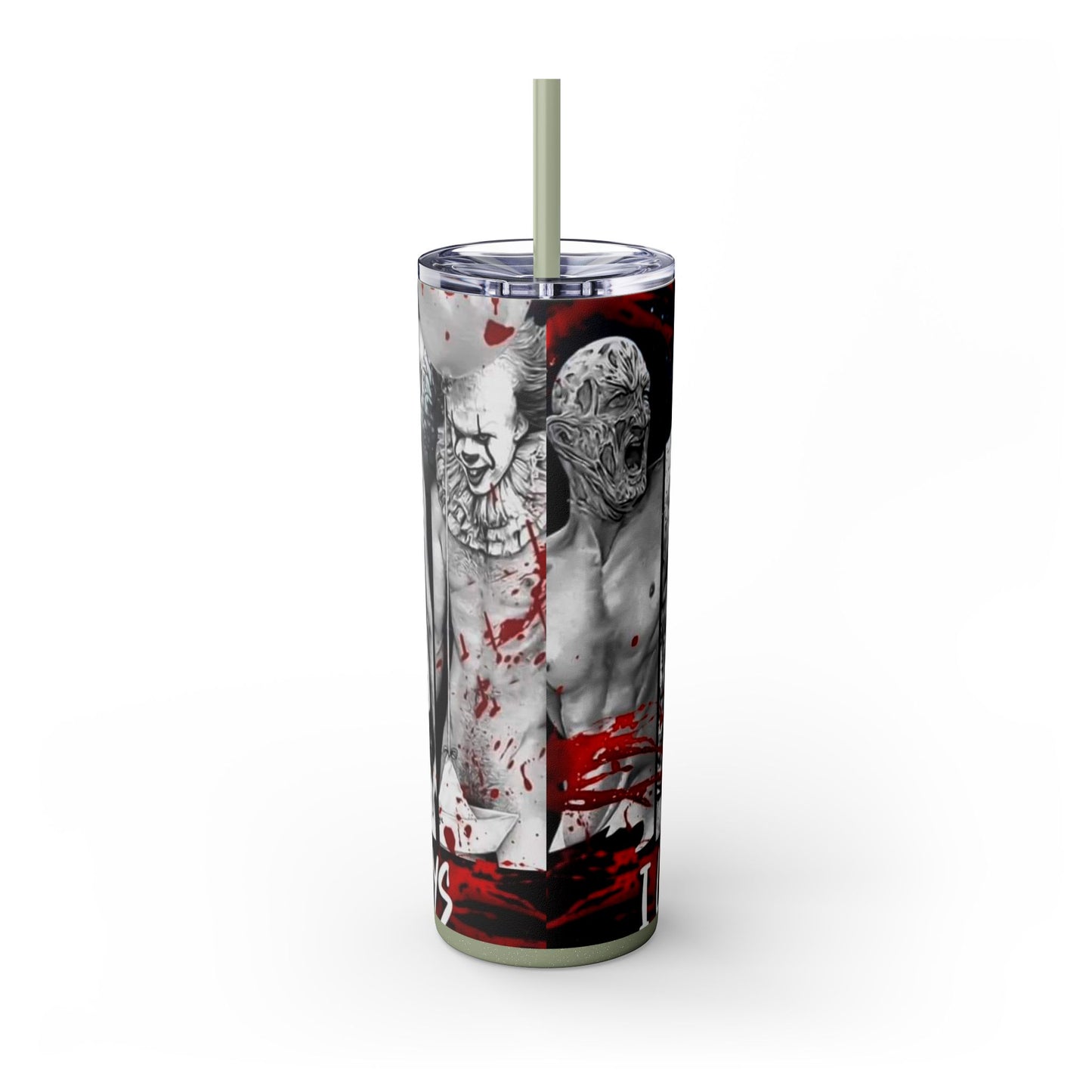 I Love Bad Boys Skinny Tumbler