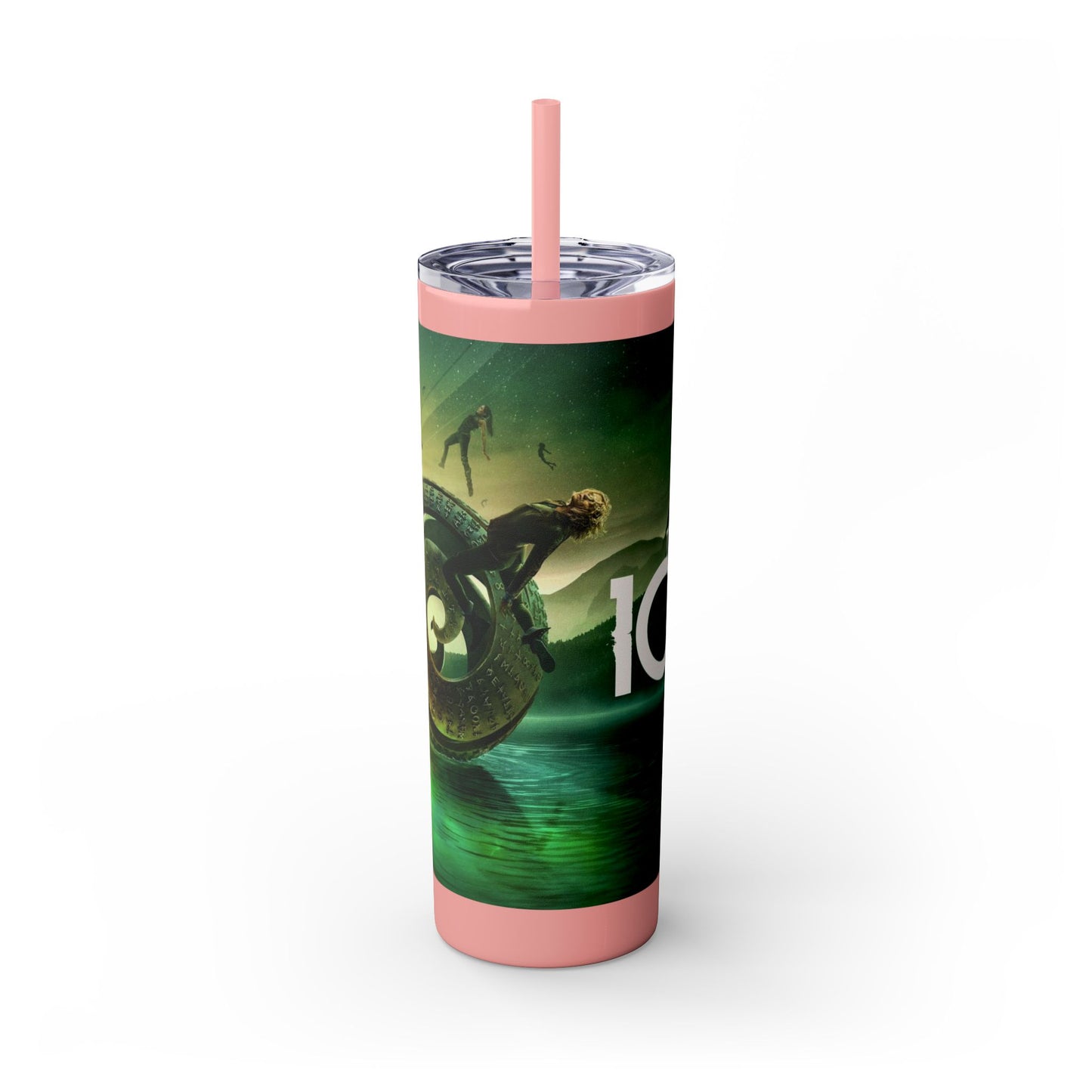 "The 100" Stainless Steel Tumbler - Green