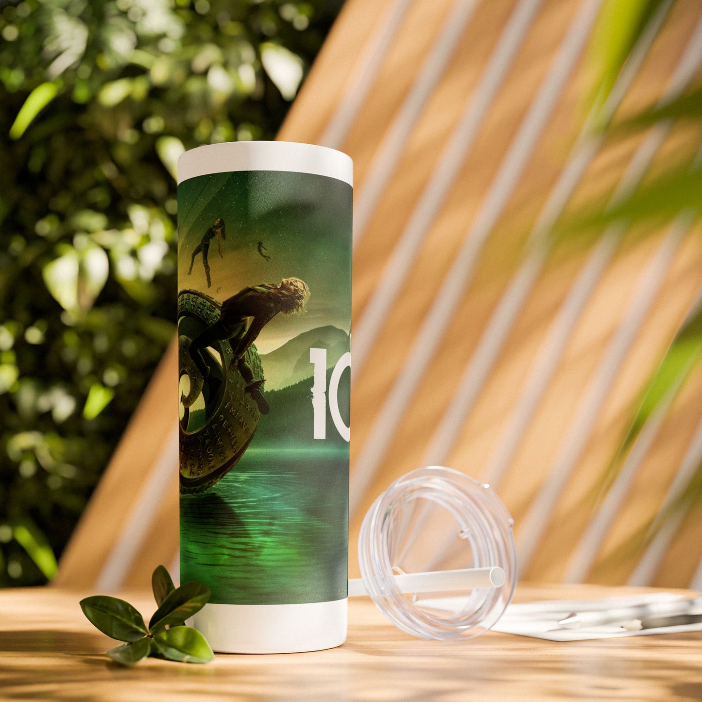 "The 100" Stainless Steel Tumbler - Green