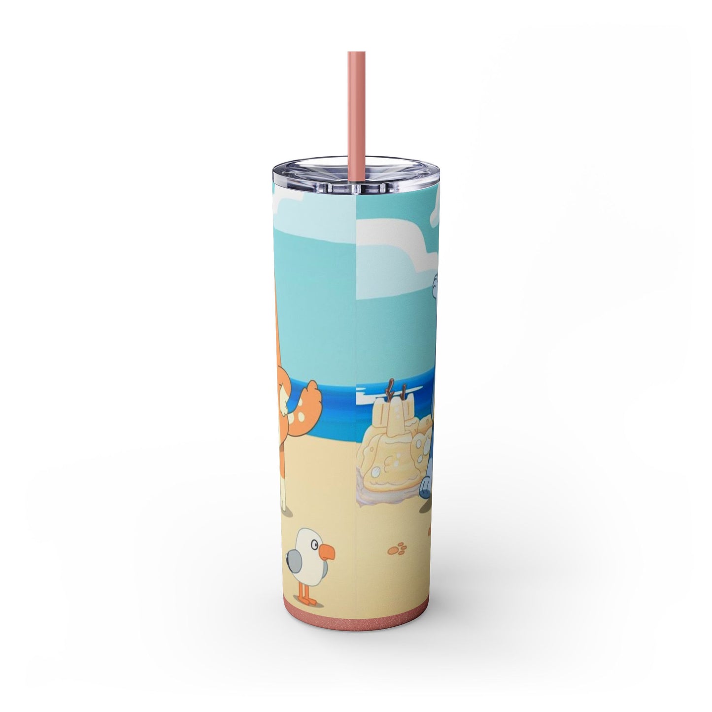 Bluey Beach Day Skinny Tumbler โ 20 oz