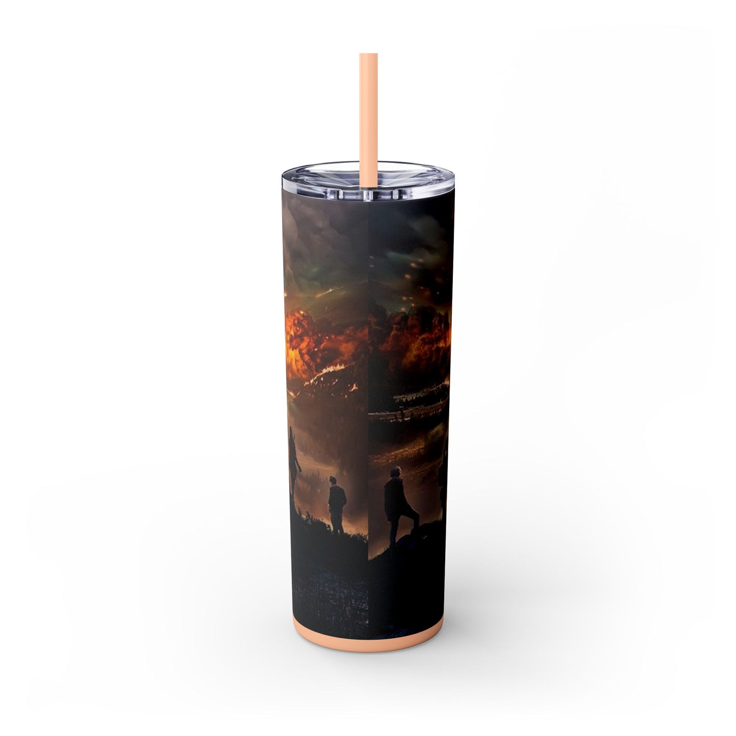 The 100 Stainless Steel Tumbler - Orange - House of O & A